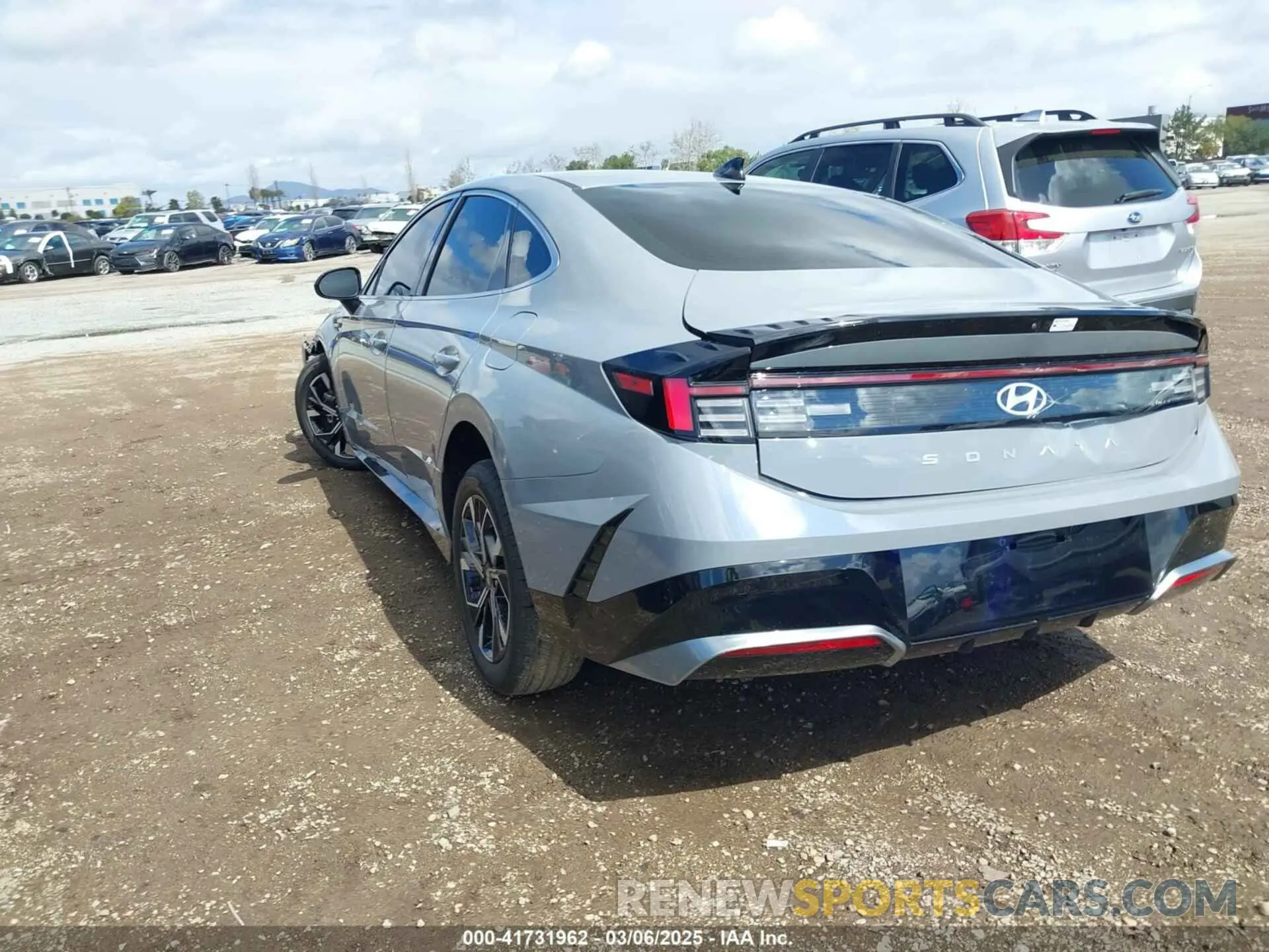 3 fotografías del automóvil dañado KMHL64JA3RA403449 HYUNDAI SONATA 2024
