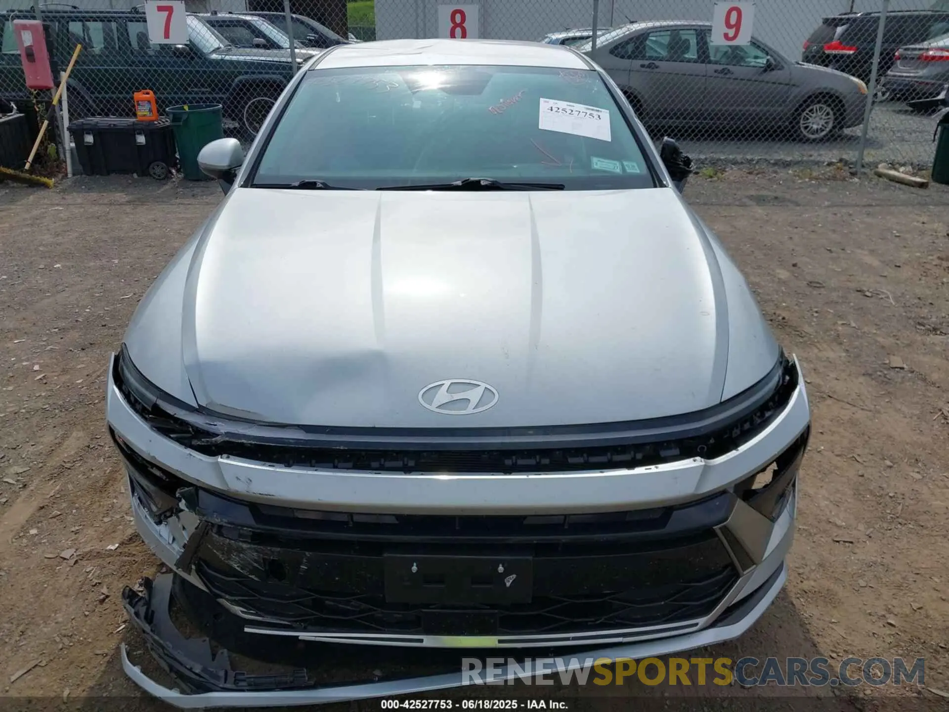 6 fotografías del automóvil dañado KMHL64JA4RA368422 HYUNDAI SONATA 2024