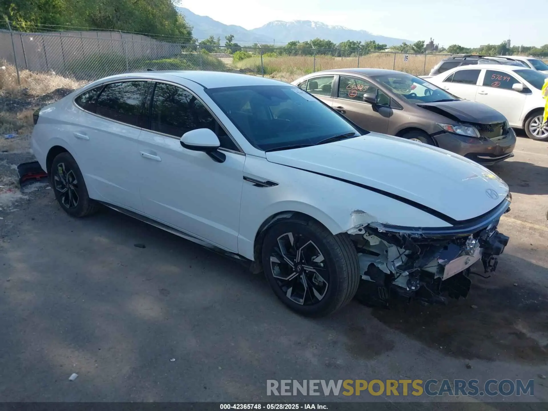 1 fotografías del automóvil dañado KMHL64JA4RA412855 HYUNDAI SONATA 2024