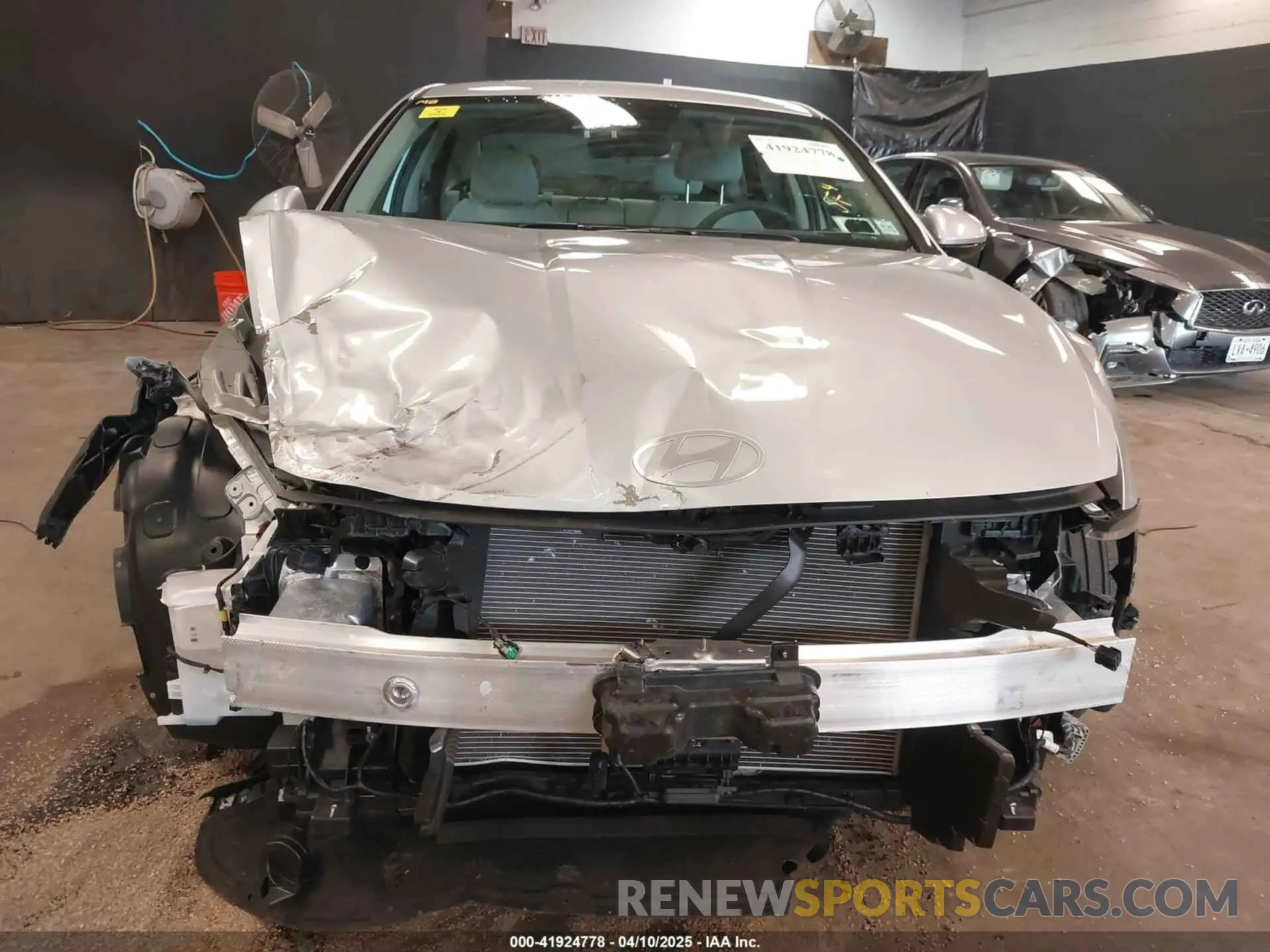 6 fotografías del automóvil dañado KMHL64JA5RA368929 HYUNDAI SONATA 2024