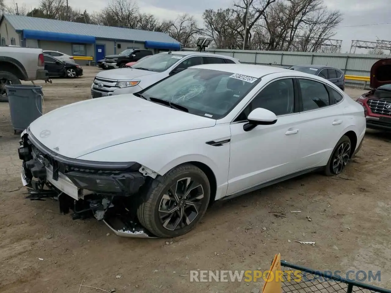 1 fotografías del automóvil dañado KMHL64JA5RA375301 HYUNDAI SONATA 2024
