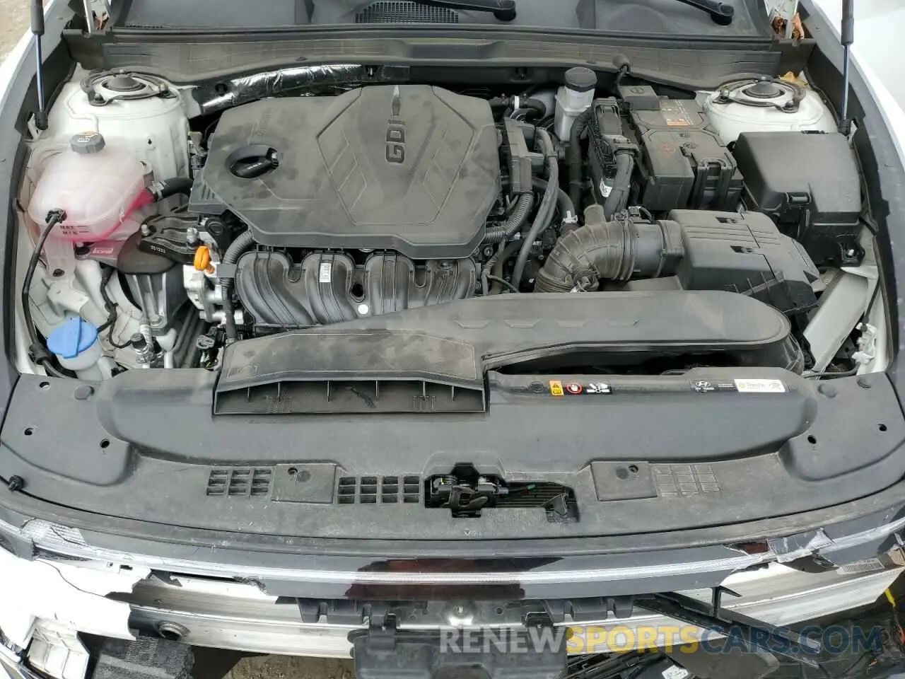 11 fotografías del automóvil dañado KMHL64JA5RA375301 HYUNDAI SONATA 2024