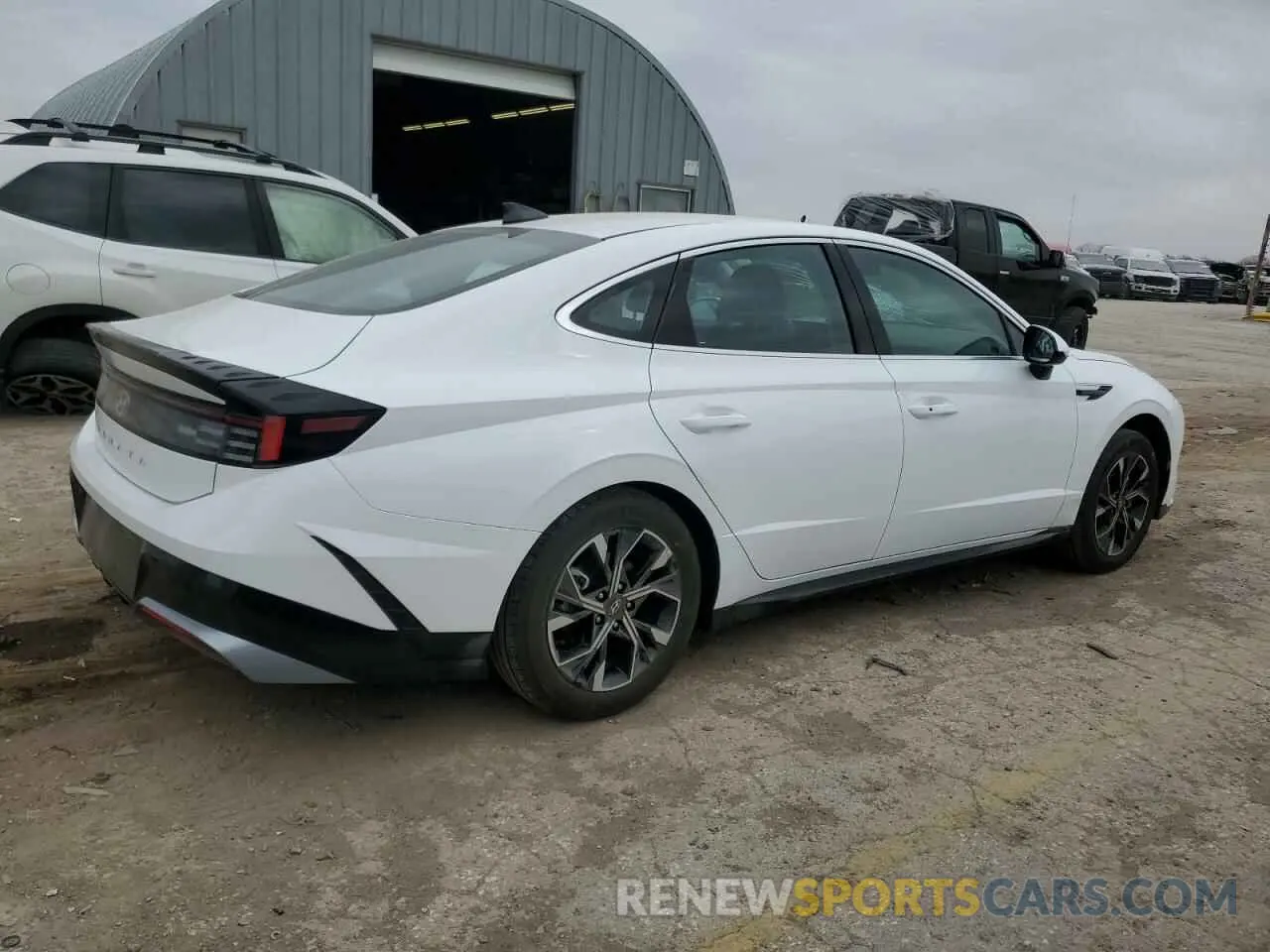 3 fotografías del automóvil dañado KMHL64JA5RA375301 HYUNDAI SONATA 2024