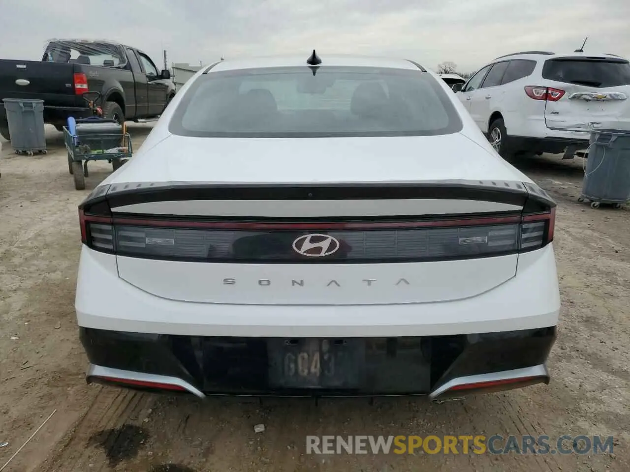 6 fotografías del automóvil dañado KMHL64JA5RA375301 HYUNDAI SONATA 2024