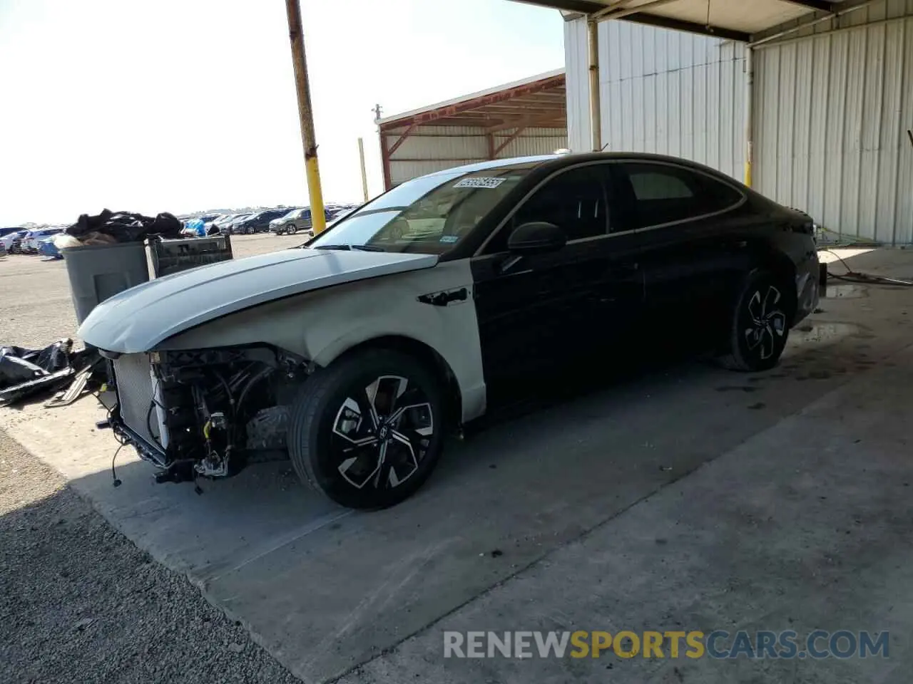 1 fotografías del automóvil dañado KMHL64JA5RA375654 HYUNDAI SONATA 2024