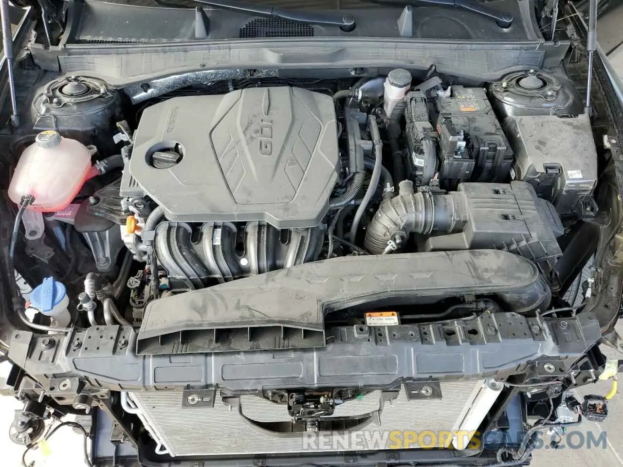 11 fotografías del automóvil dañado KMHL64JA5RA375654 HYUNDAI SONATA 2024