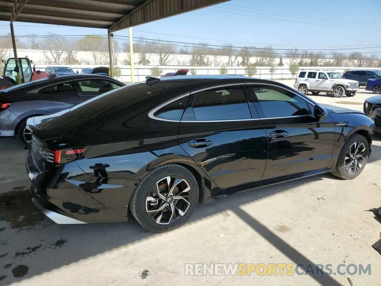 3 fotografías del automóvil dañado KMHL64JA5RA375654 HYUNDAI SONATA 2024