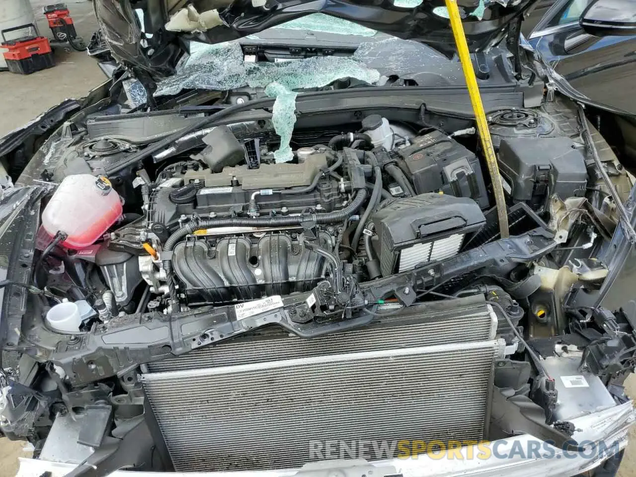 11 fotografías del automóvil dañado KMHL64JA5RA395788 HYUNDAI SONATA 2024