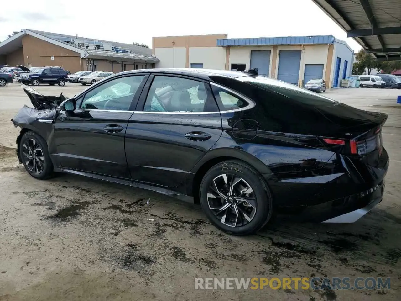 2 fotografías del automóvil dañado KMHL64JA5RA395788 HYUNDAI SONATA 2024
