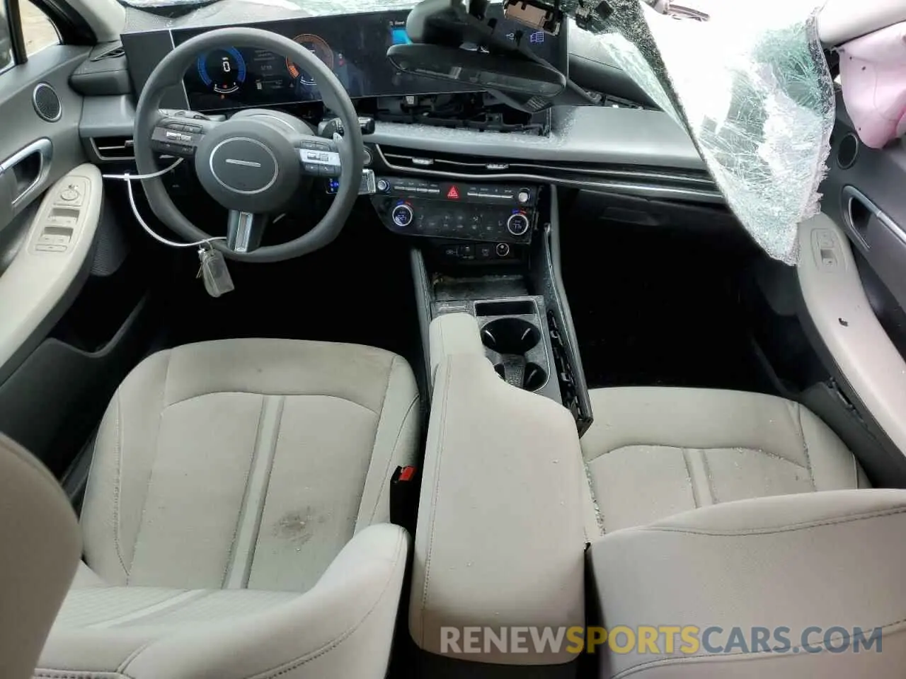 8 fotografías del automóvil dañado KMHL64JA5RA395788 HYUNDAI SONATA 2024
