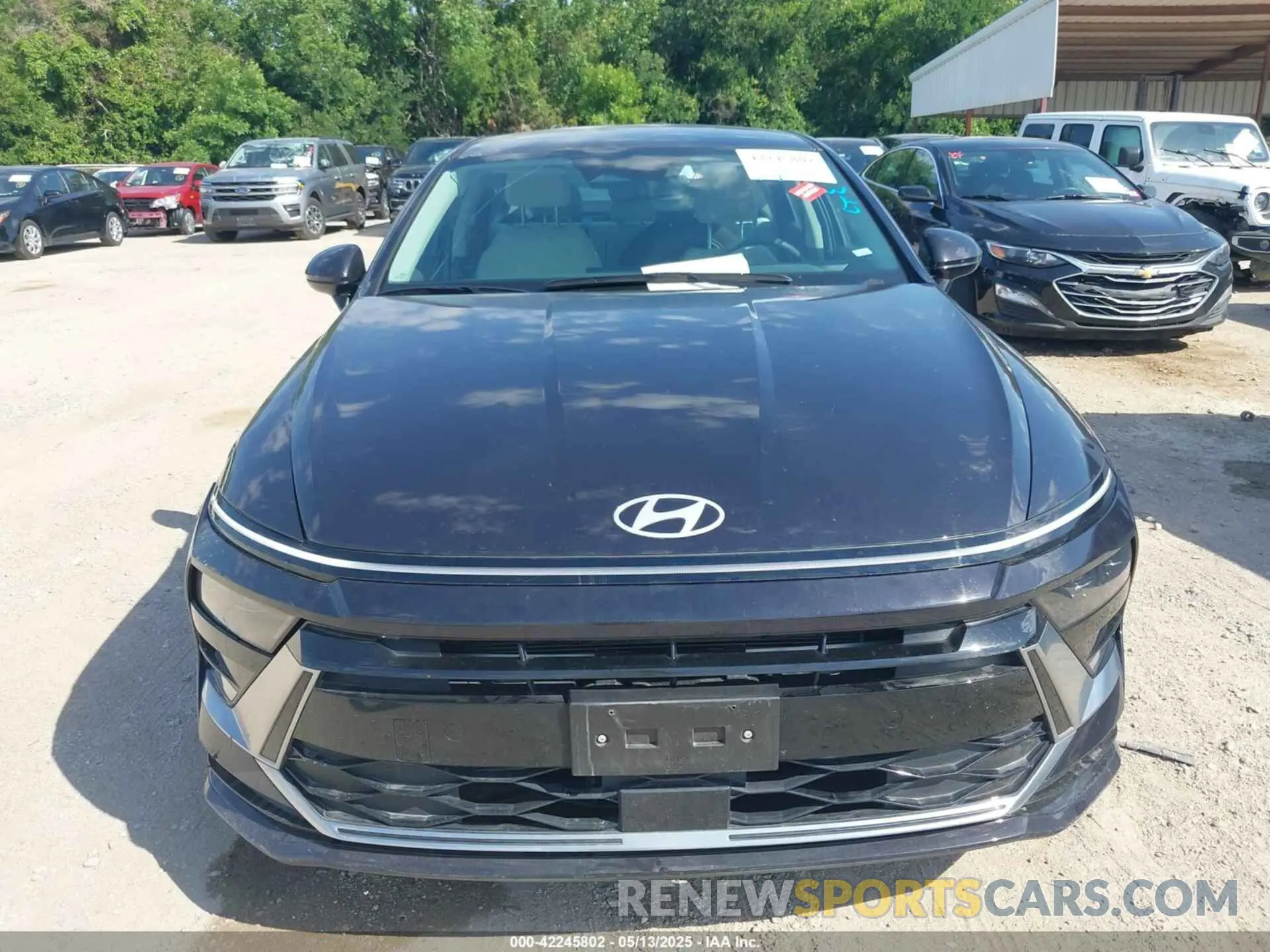 12 fotografías del automóvil dañado KMHL64JA5RA402206 HYUNDAI SONATA 2024