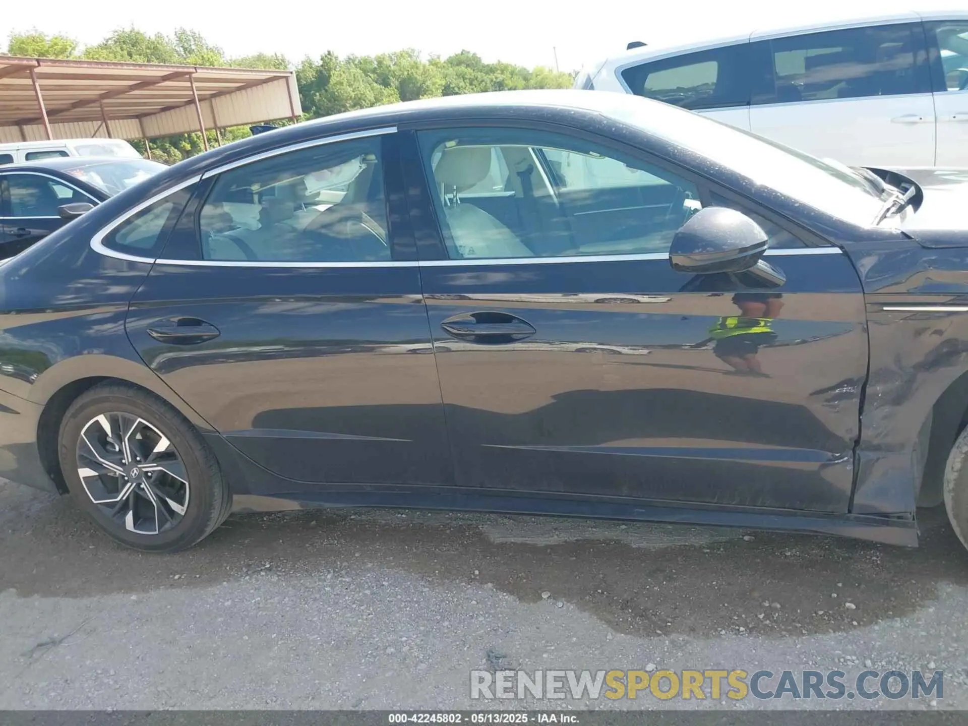 13 fotografías del automóvil dañado KMHL64JA5RA402206 HYUNDAI SONATA 2024