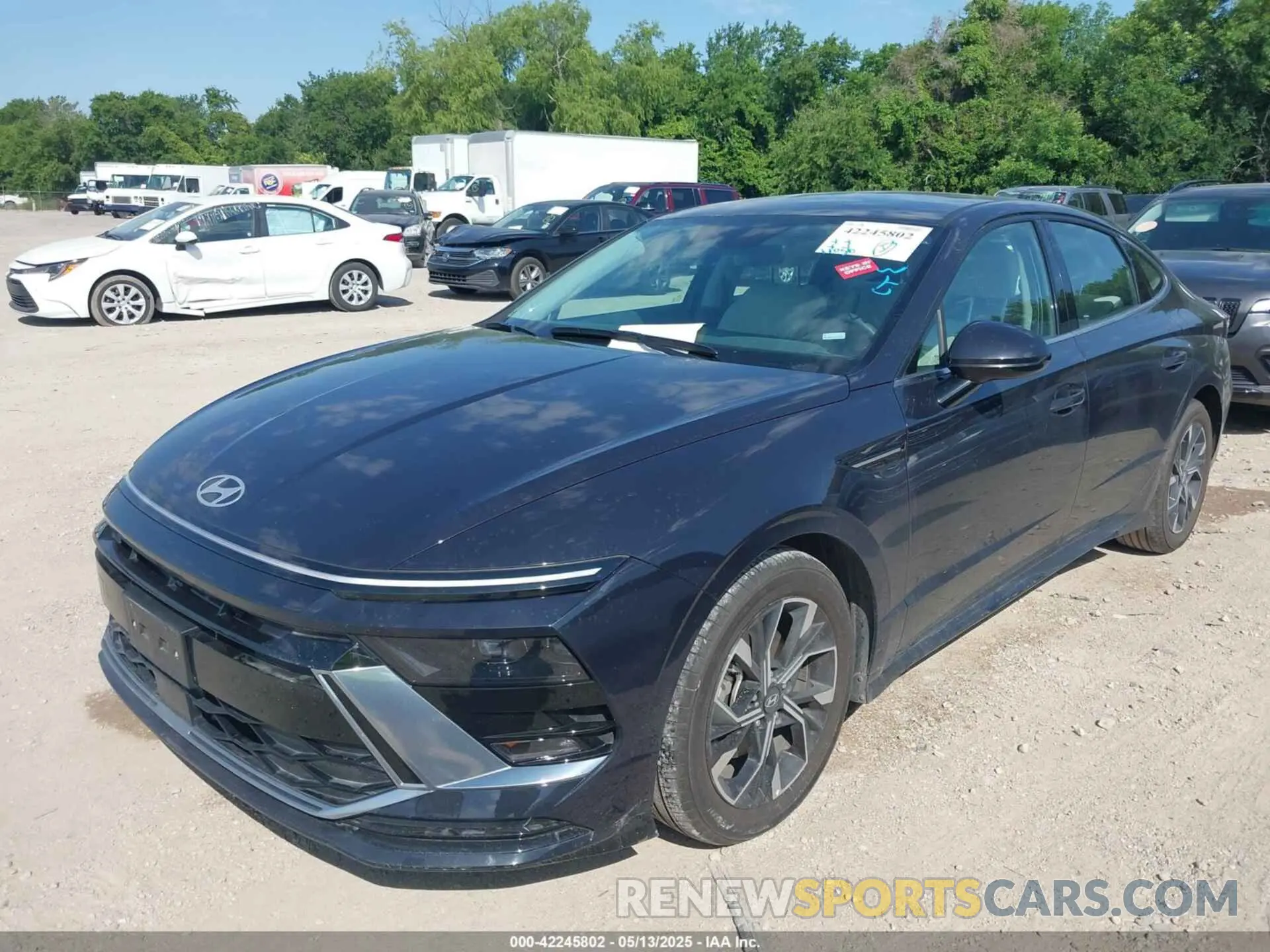 2 fotografías del automóvil dañado KMHL64JA5RA402206 HYUNDAI SONATA 2024