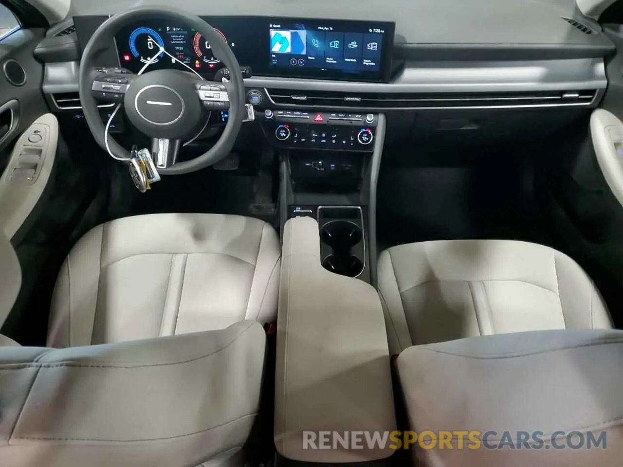 8 fotografías del automóvil dañado KMHL64JA5RA406000 HYUNDAI SONATA 2024