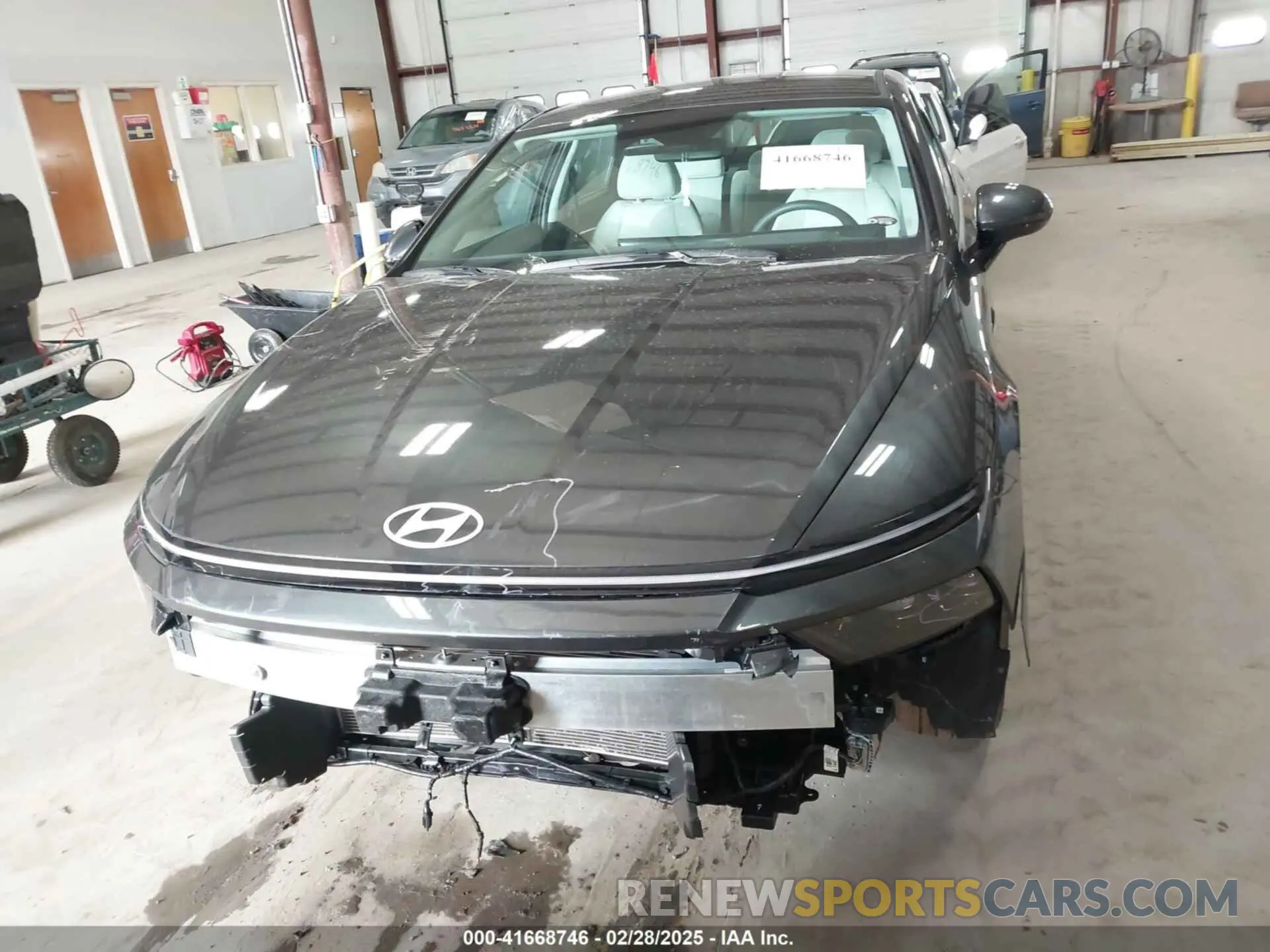 12 fotografías del automóvil dañado KMHL64JA5RA410600 HYUNDAI SONATA 2024