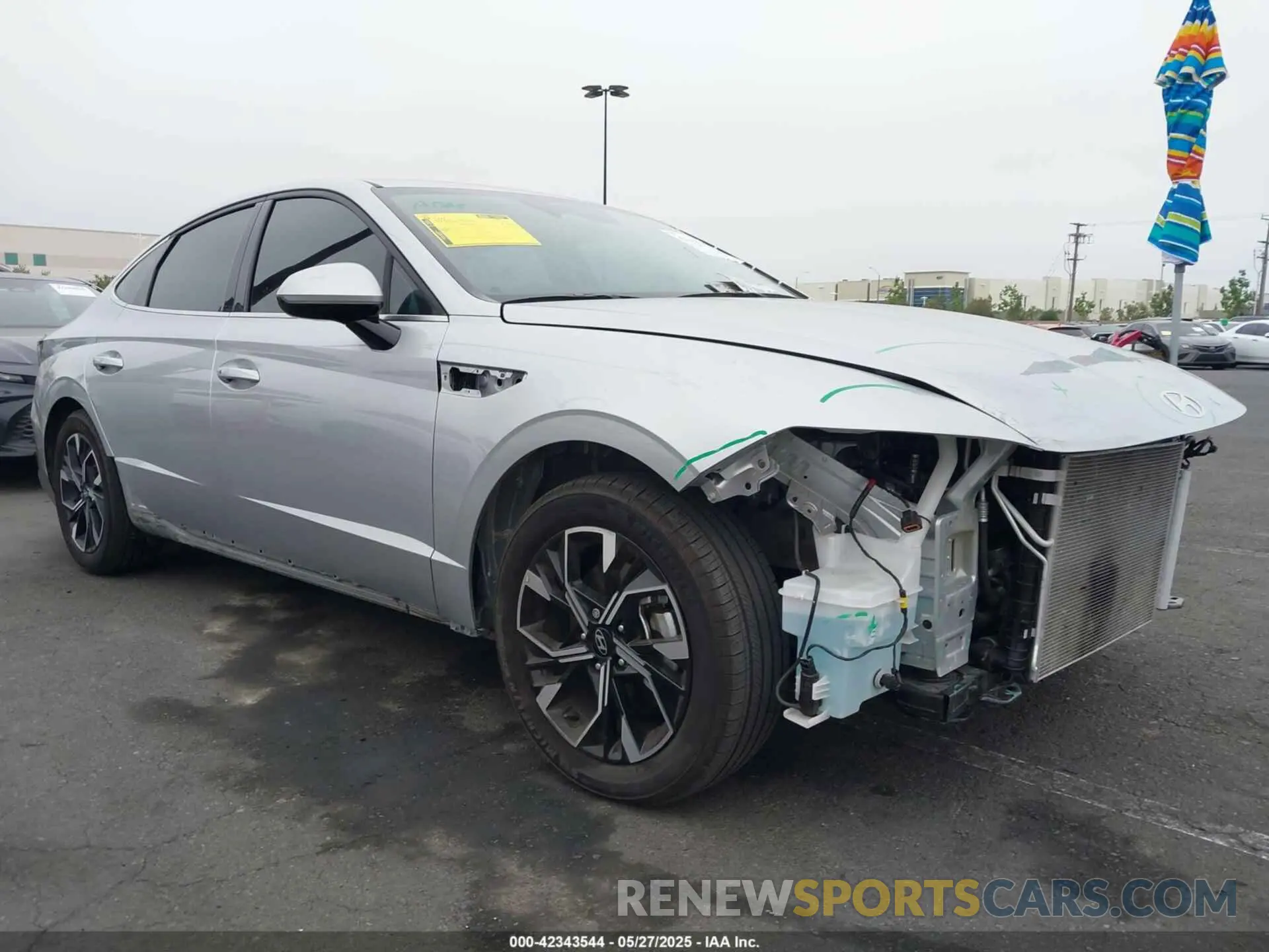 1 fotografías del automóvil dañado KMHL64JA5RA419961 HYUNDAI SONATA 2024