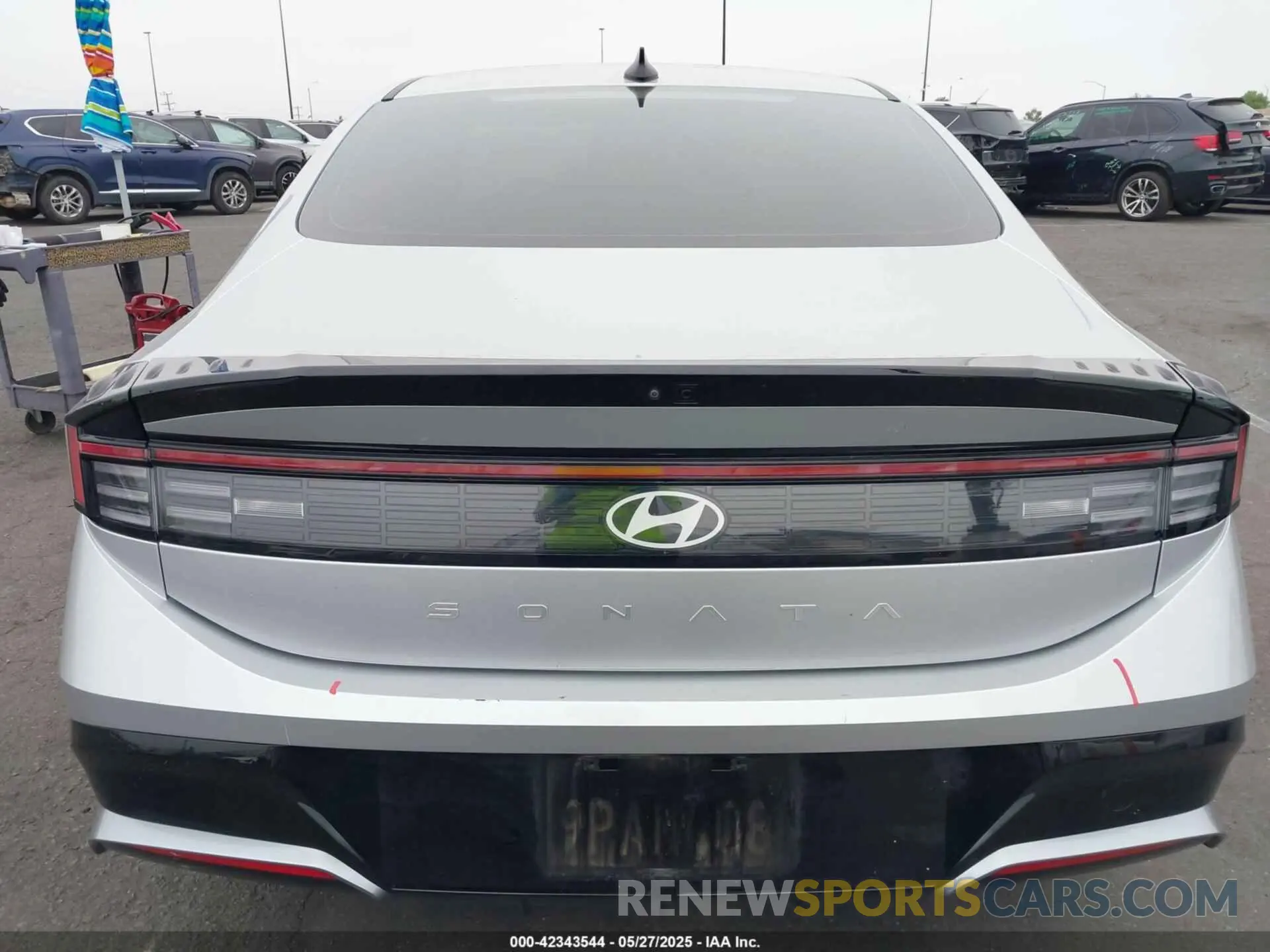 17 fotografías del automóvil dañado KMHL64JA5RA419961 HYUNDAI SONATA 2024