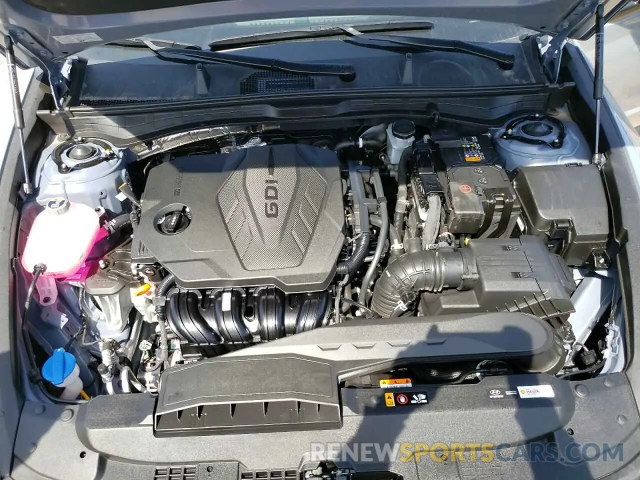 11 fotografías del automóvil dañado KMHL64JA5RA425386 HYUNDAI SONATA 2024