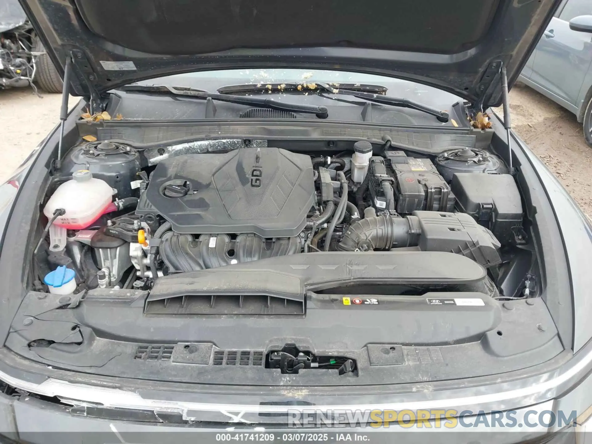 10 fotografías del automóvil dañado KMHL64JA6RA379888 HYUNDAI SONATA 2024