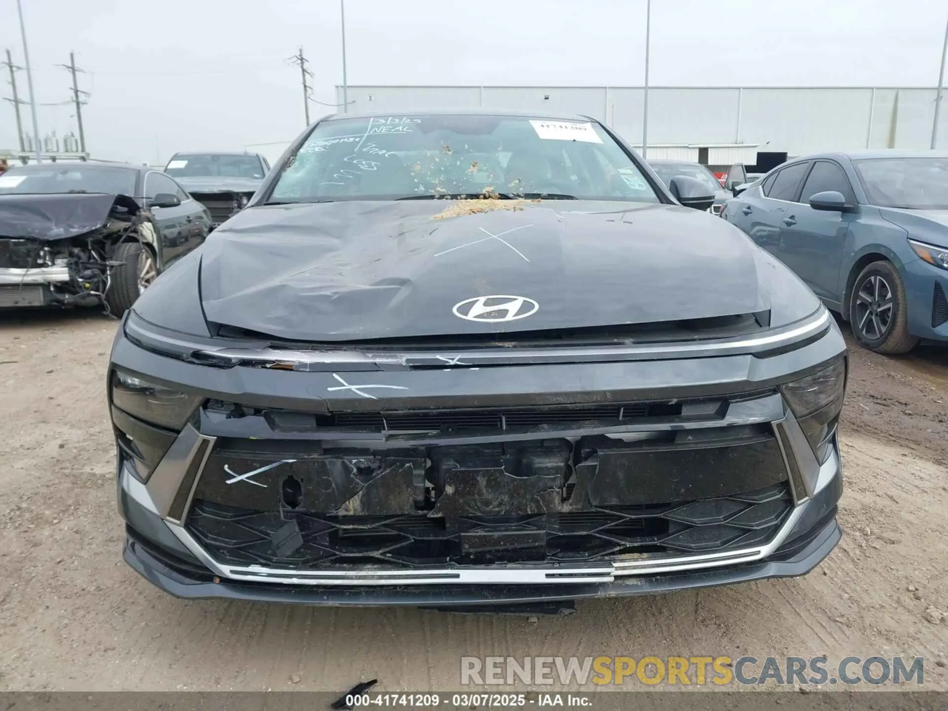 12 fotografías del automóvil dañado KMHL64JA6RA379888 HYUNDAI SONATA 2024