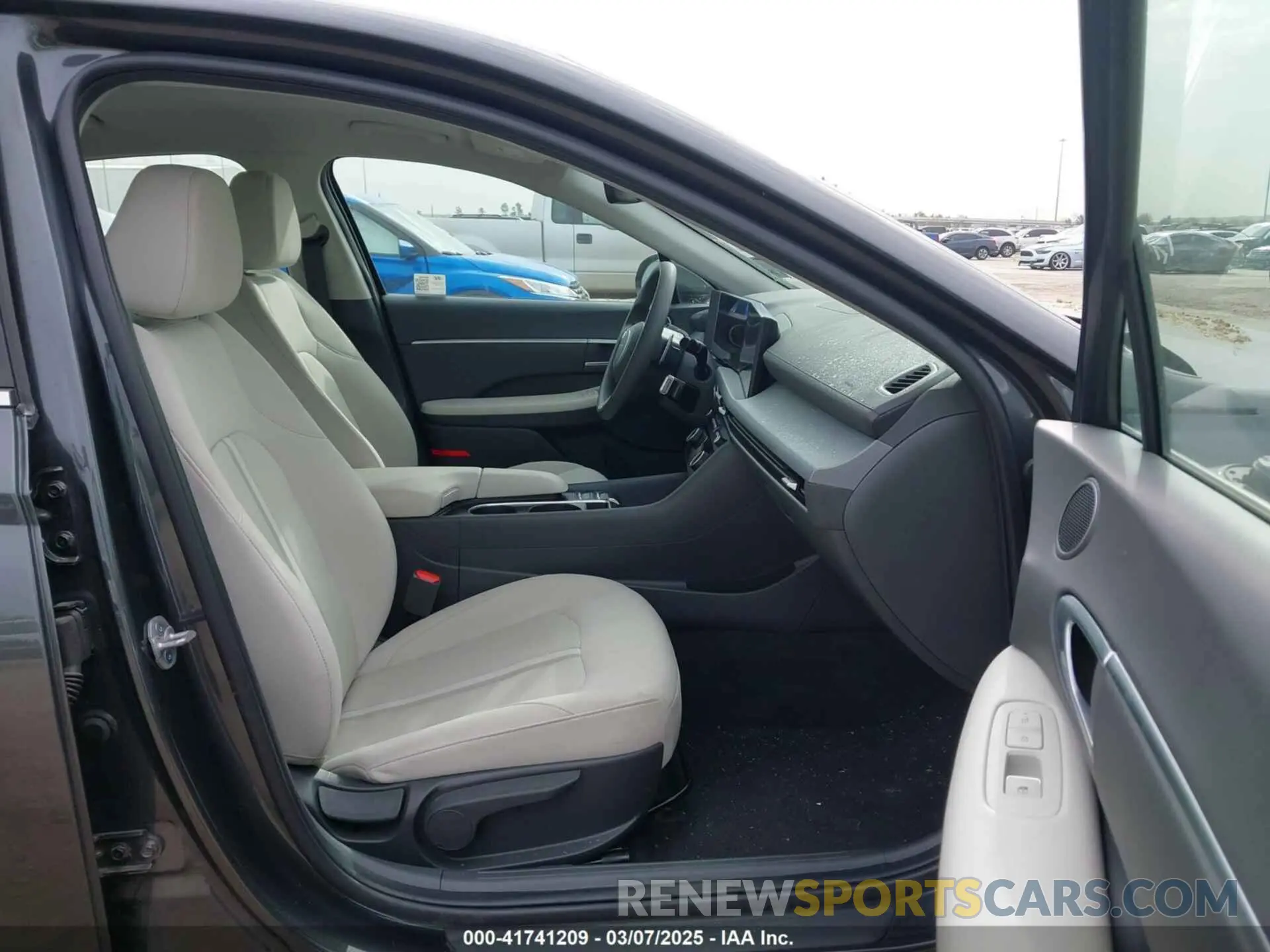 5 fotografías del automóvil dañado KMHL64JA6RA379888 HYUNDAI SONATA 2024