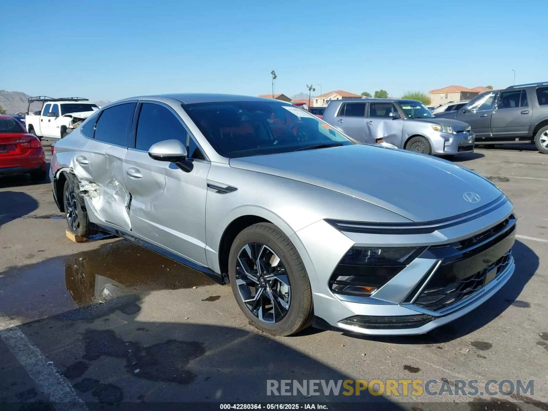 1 fotografías del automóvil dañado KMHL64JA6RA389143 HYUNDAI SONATA 2024