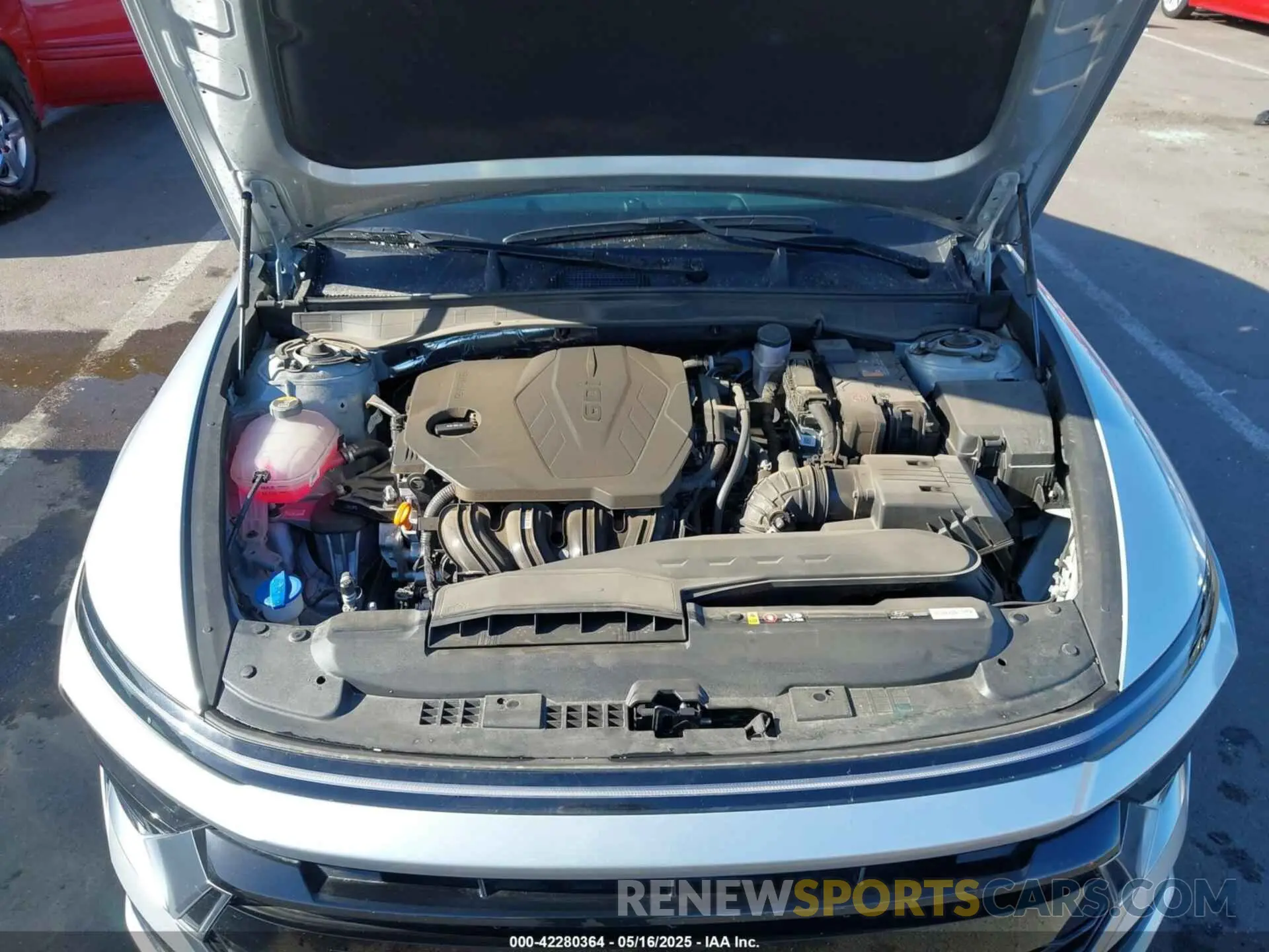 10 fotografías del automóvil dañado KMHL64JA6RA389143 HYUNDAI SONATA 2024