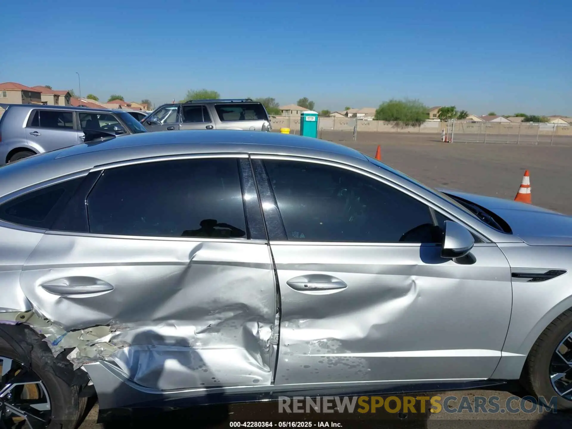 12 fotografías del automóvil dañado KMHL64JA6RA389143 HYUNDAI SONATA 2024
