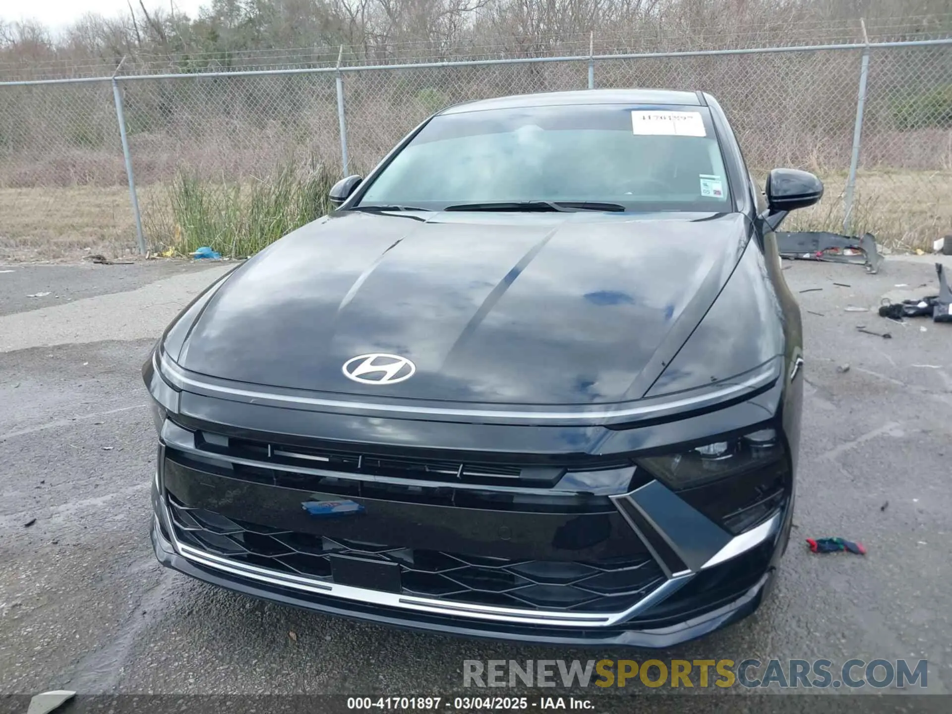 12 fotografías del automóvil dañado KMHL64JA7RA377986 HYUNDAI SONATA 2024