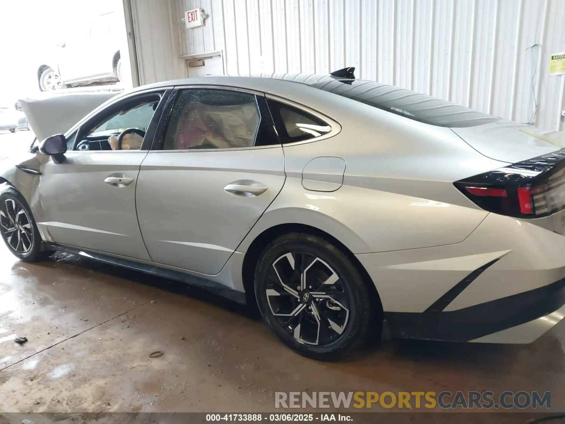 13 fotografías del automóvil dañado KMHL64JA7RA398076 HYUNDAI SONATA 2024