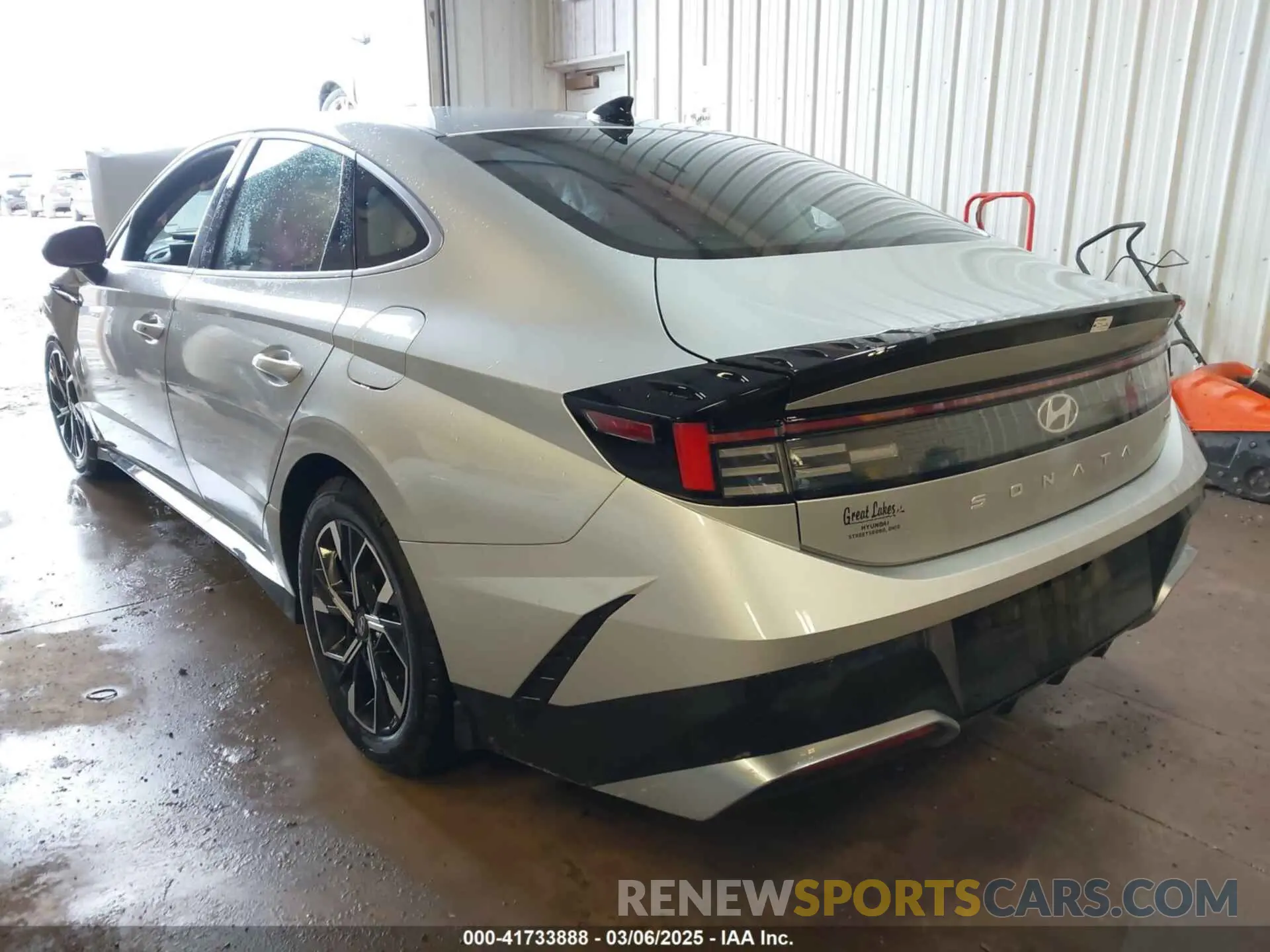 3 fotografías del automóvil dañado KMHL64JA7RA398076 HYUNDAI SONATA 2024