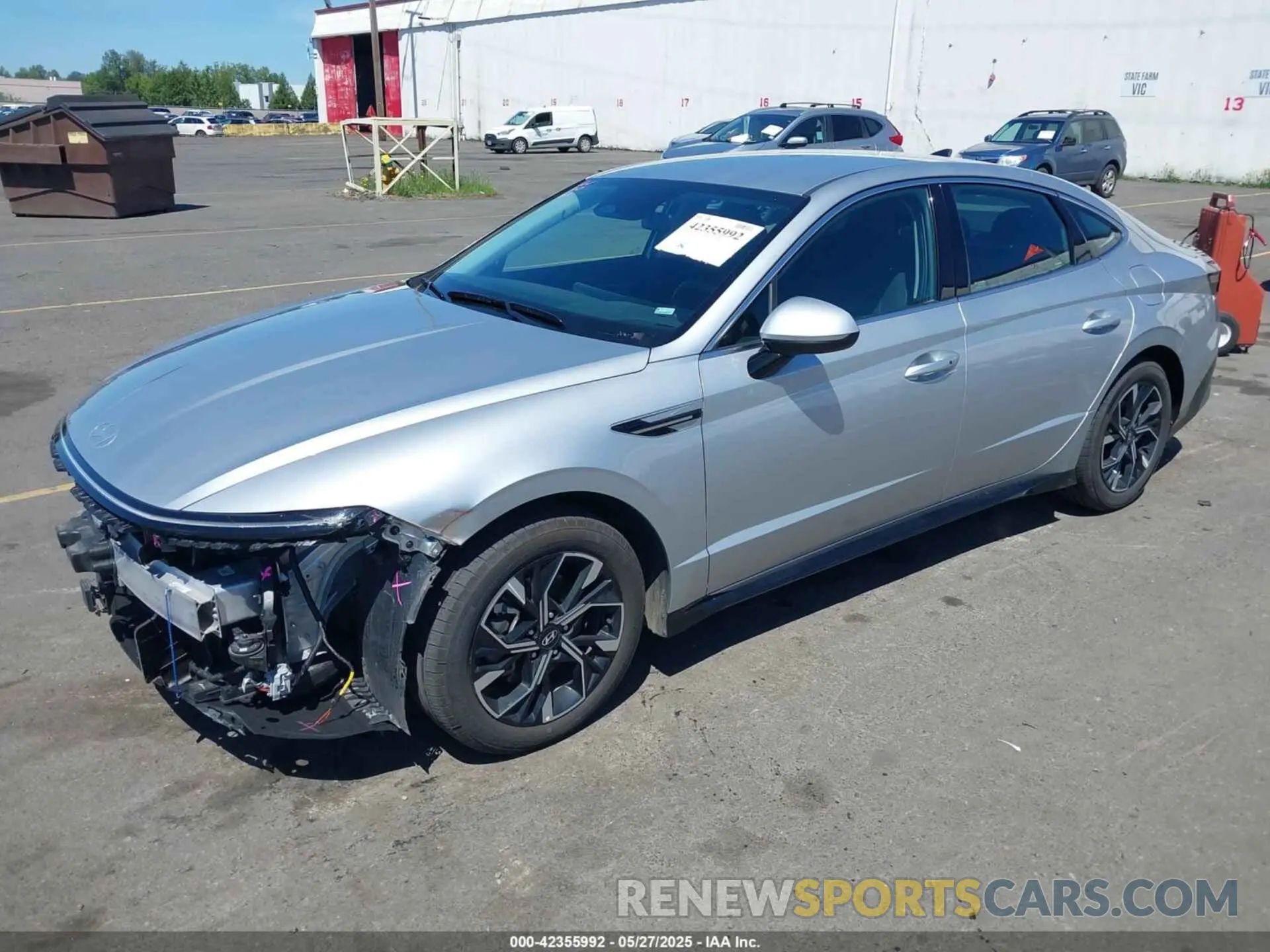 2 fotografías del automóvil dañado KMHL64JA7RA427284 HYUNDAI SONATA 2024