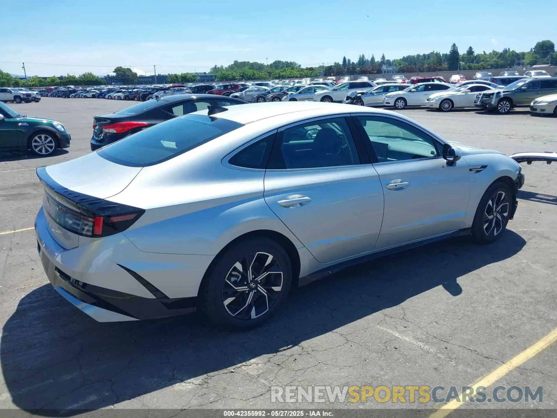4 fotografías del automóvil dañado KMHL64JA7RA427284 HYUNDAI SONATA 2024