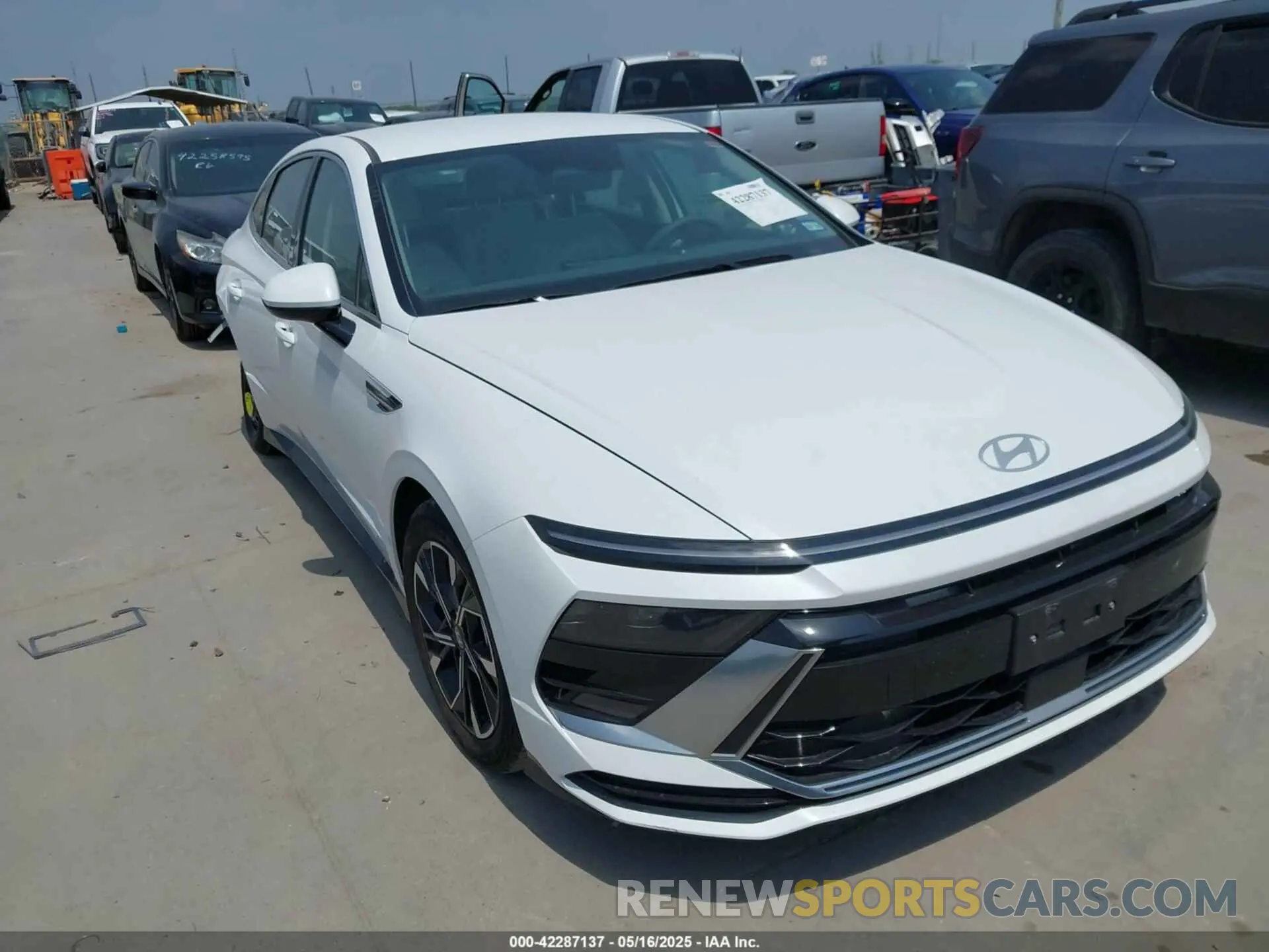 1 fotografías del automóvil dañado KMHL64JA8RA371937 HYUNDAI SONATA 2024