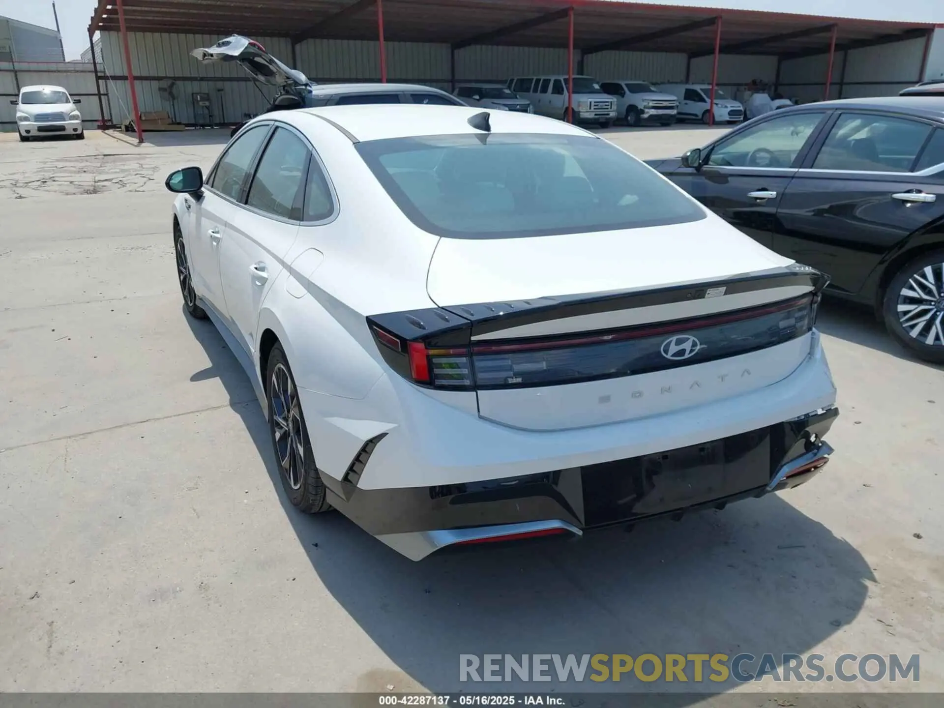 3 fotografías del automóvil dañado KMHL64JA8RA371937 HYUNDAI SONATA 2024