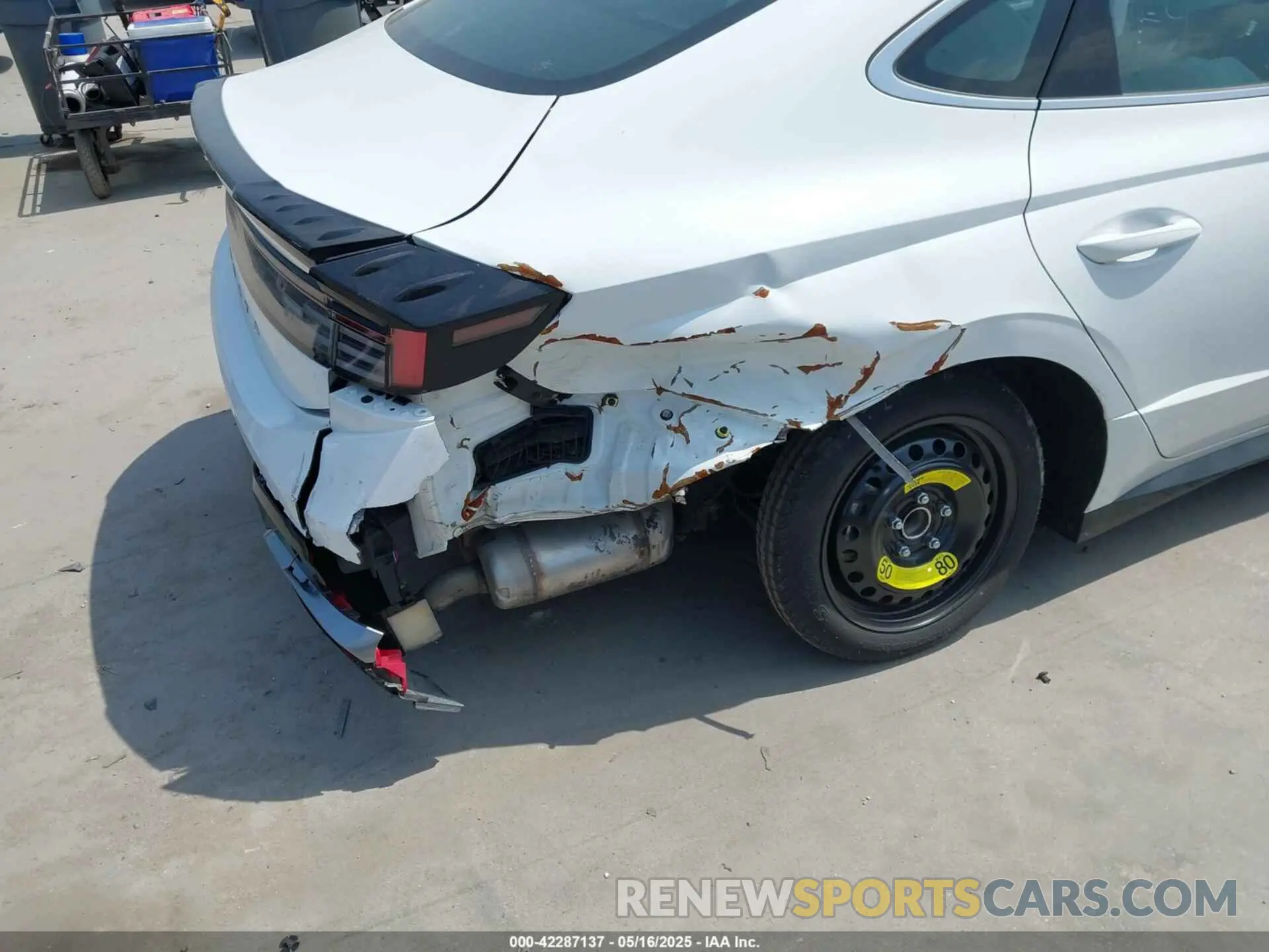6 fotografías del automóvil dañado KMHL64JA8RA371937 HYUNDAI SONATA 2024
