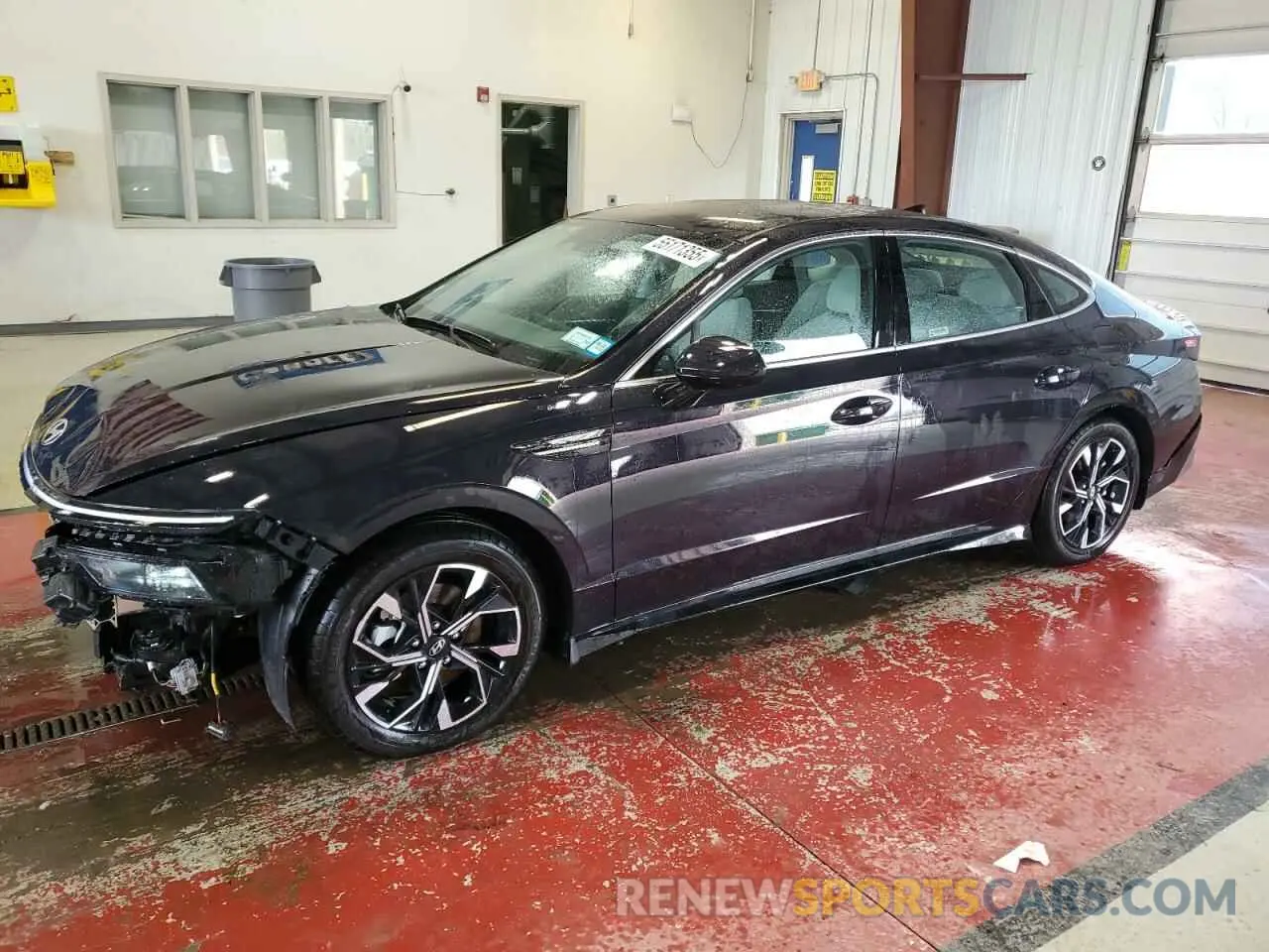 1 fotografías del automóvil dañado KMHL64JA8RA385790 HYUNDAI SONATA 2024