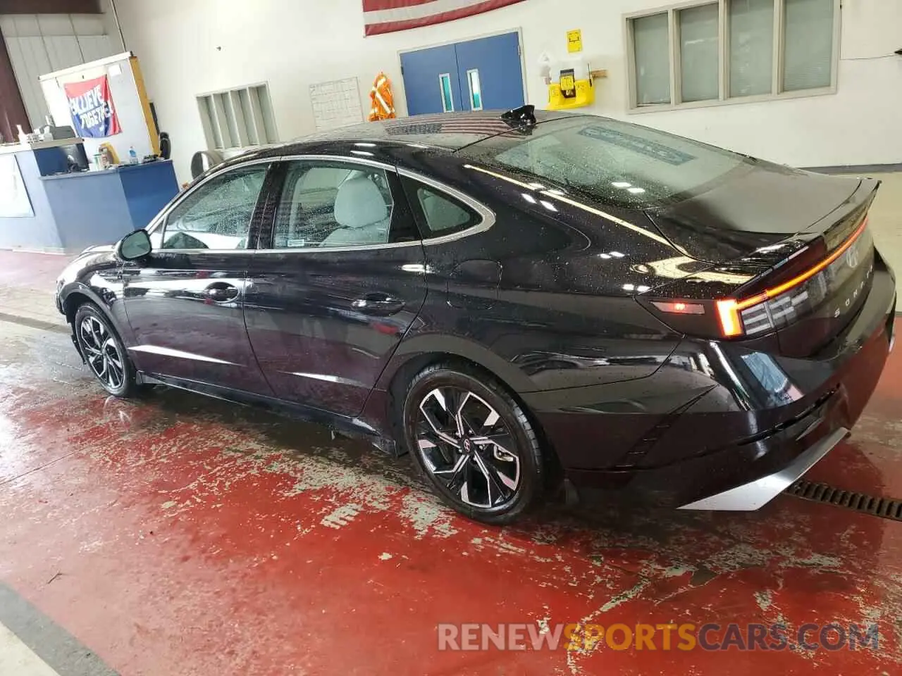 2 fotografías del automóvil dañado KMHL64JA8RA385790 HYUNDAI SONATA 2024