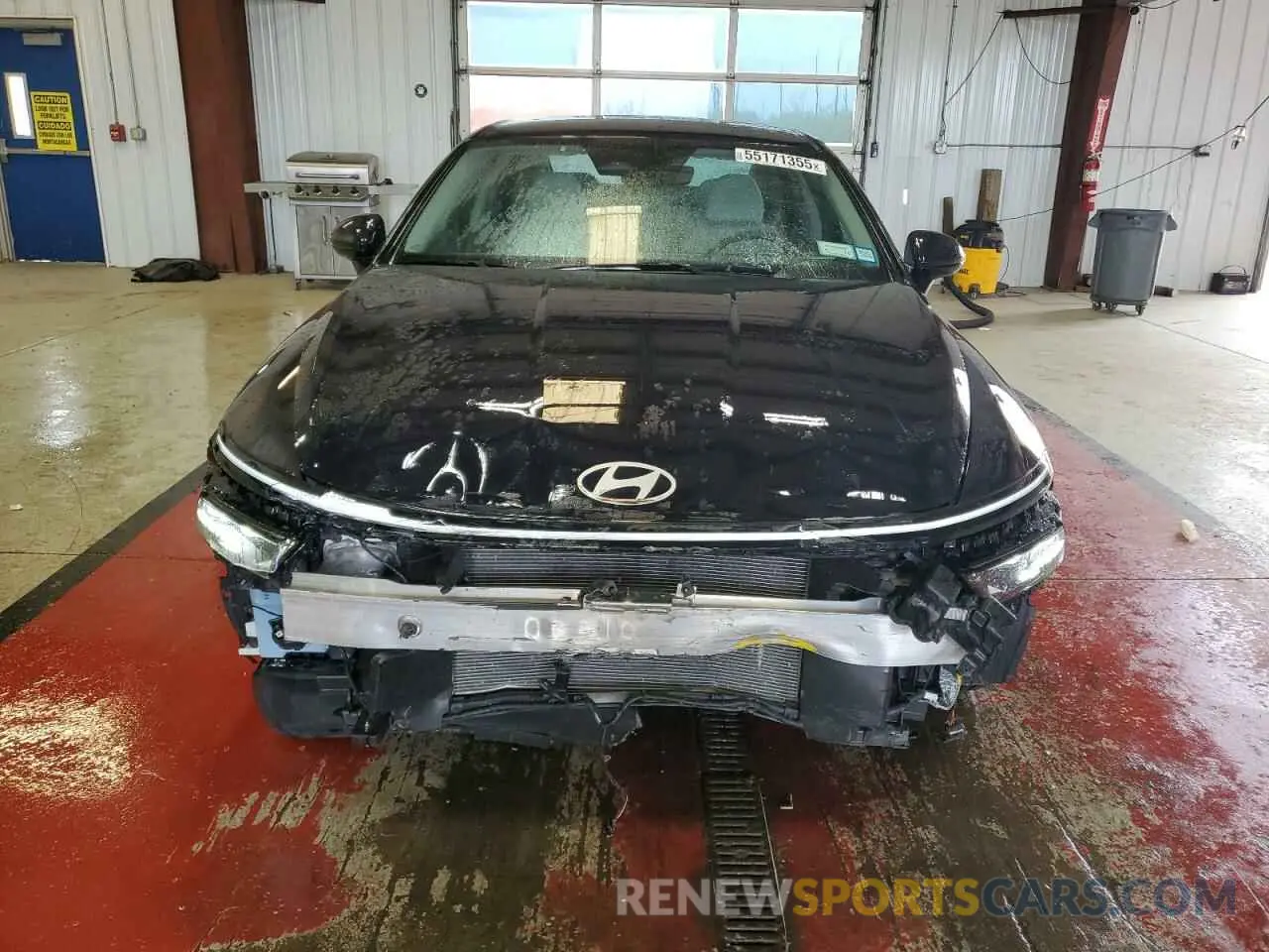 5 fotografías del automóvil dañado KMHL64JA8RA385790 HYUNDAI SONATA 2024