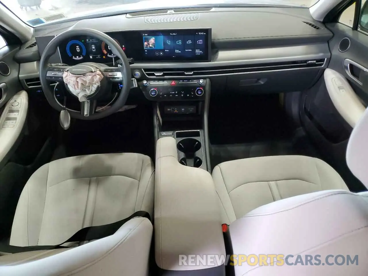 8 fotografías del automóvil dañado KMHL64JA8RA385790 HYUNDAI SONATA 2024