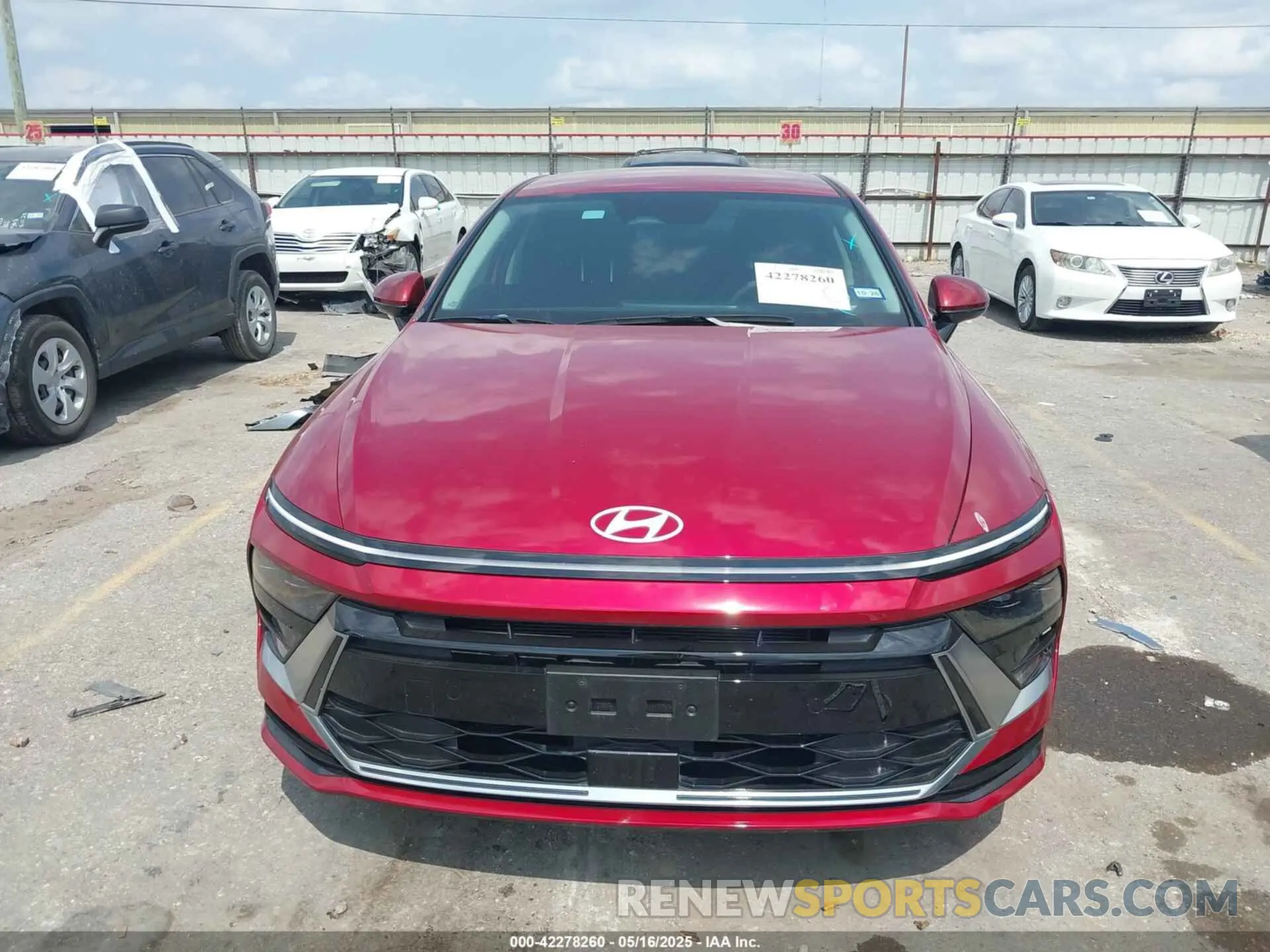 12 fotografías del automóvil dañado KMHL64JA8RA404354 HYUNDAI SONATA 2024