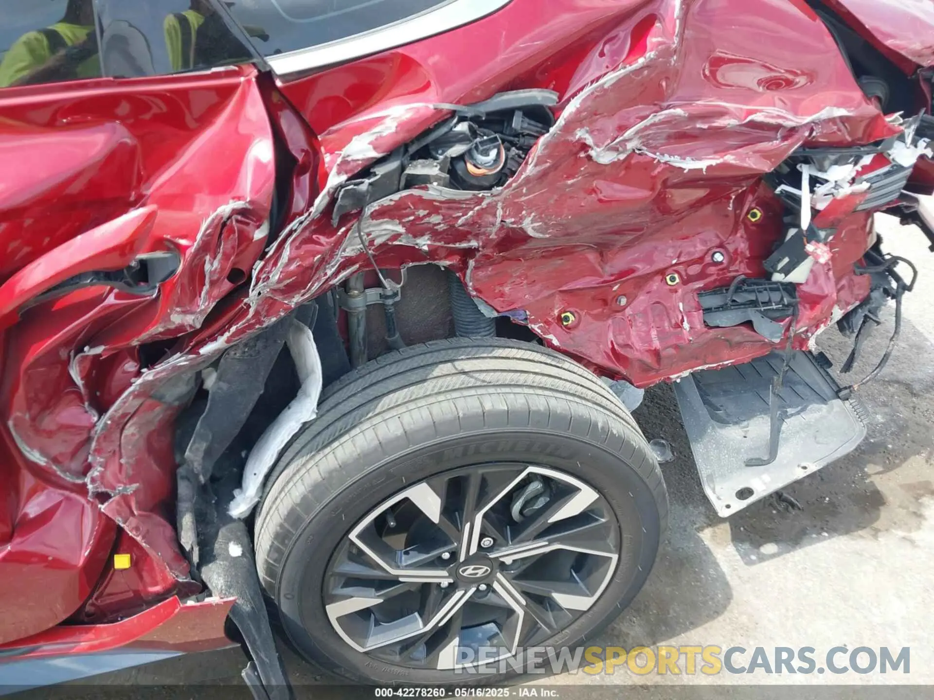 6 fotografías del automóvil dañado KMHL64JA8RA404354 HYUNDAI SONATA 2024