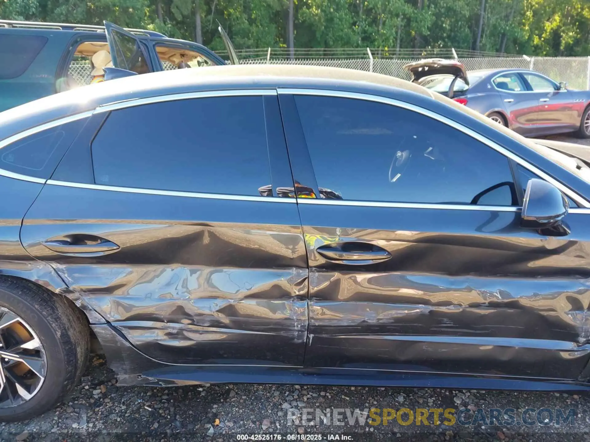 14 fotografías del automóvil dañado KMHL64JA8RA407142 HYUNDAI SONATA 2024