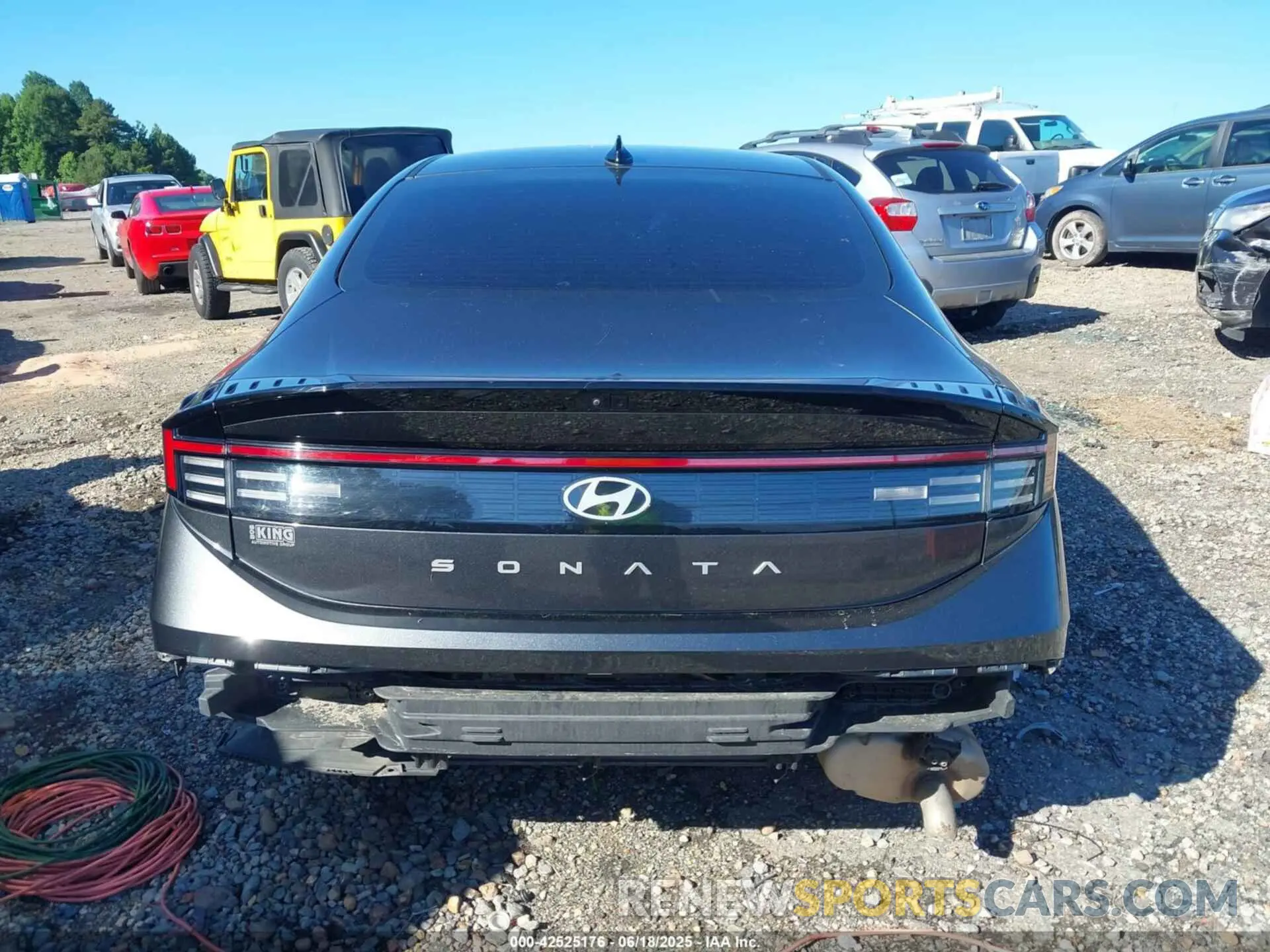 17 fotografías del automóvil dañado KMHL64JA8RA407142 HYUNDAI SONATA 2024