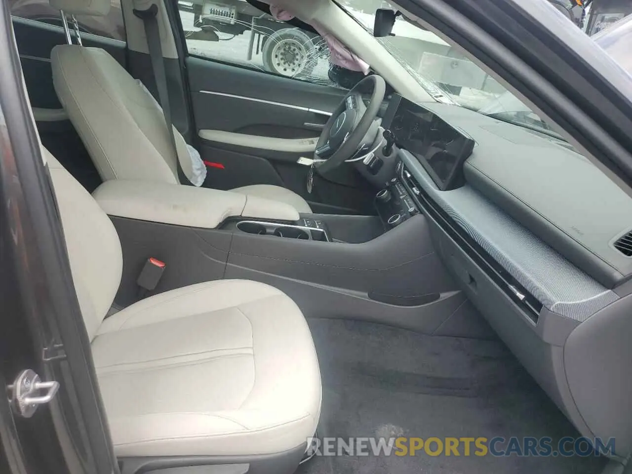 7 fotografías del automóvil dañado KMHL64JA8RA409862 HYUNDAI SONATA 2024
