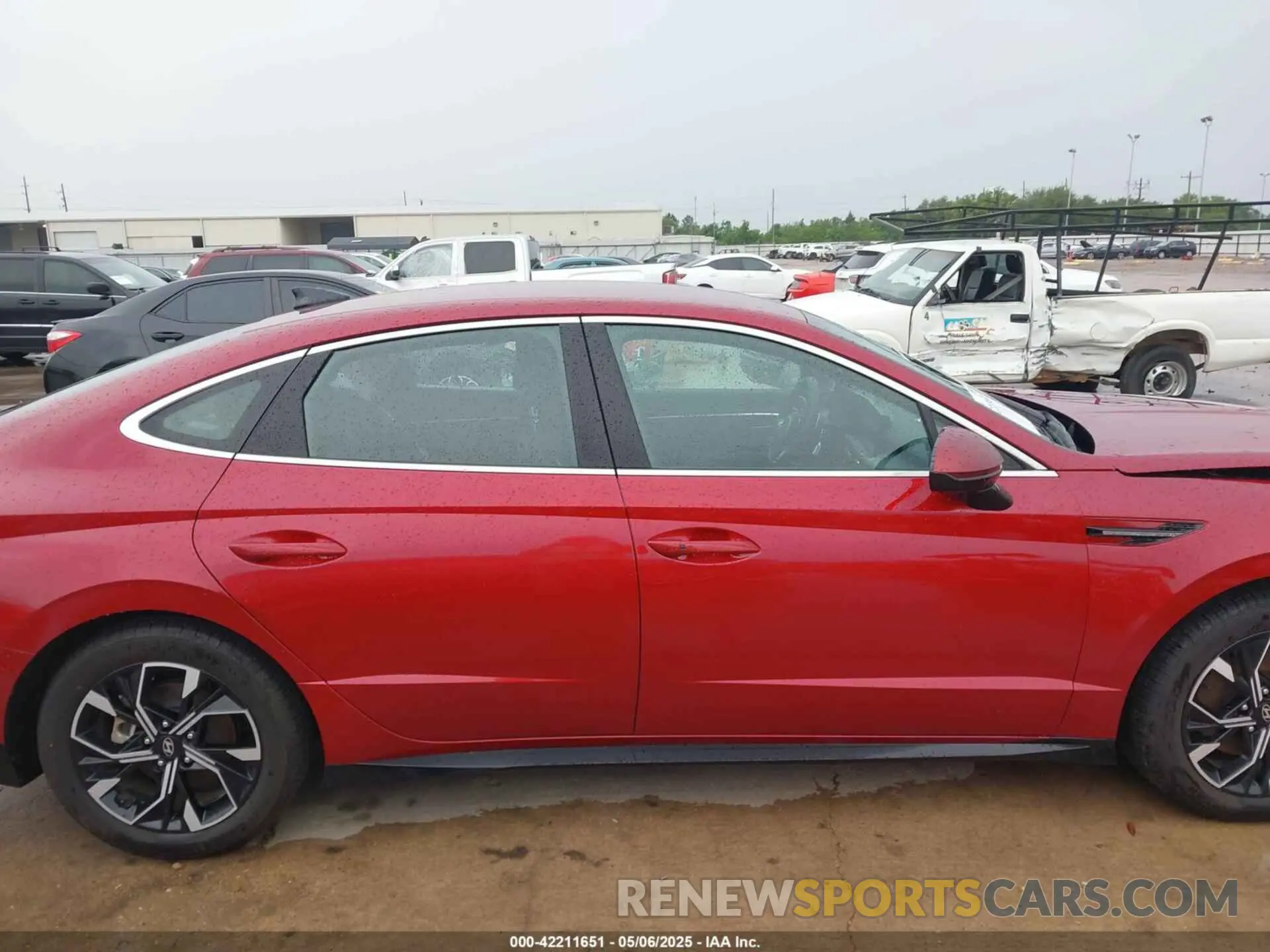14 fotografías del automóvil dañado KMHL64JA9RA379626 HYUNDAI SONATA 2024