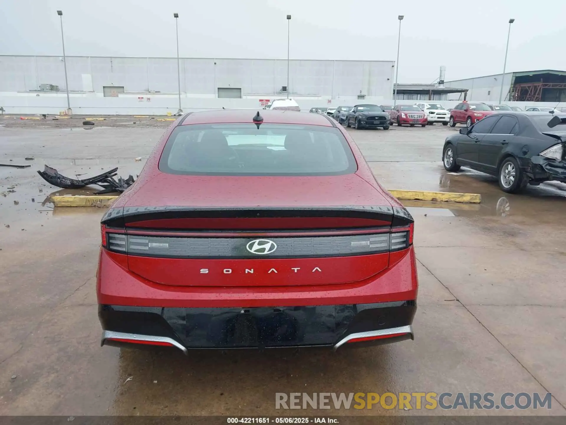 17 fotografías del automóvil dañado KMHL64JA9RA379626 HYUNDAI SONATA 2024