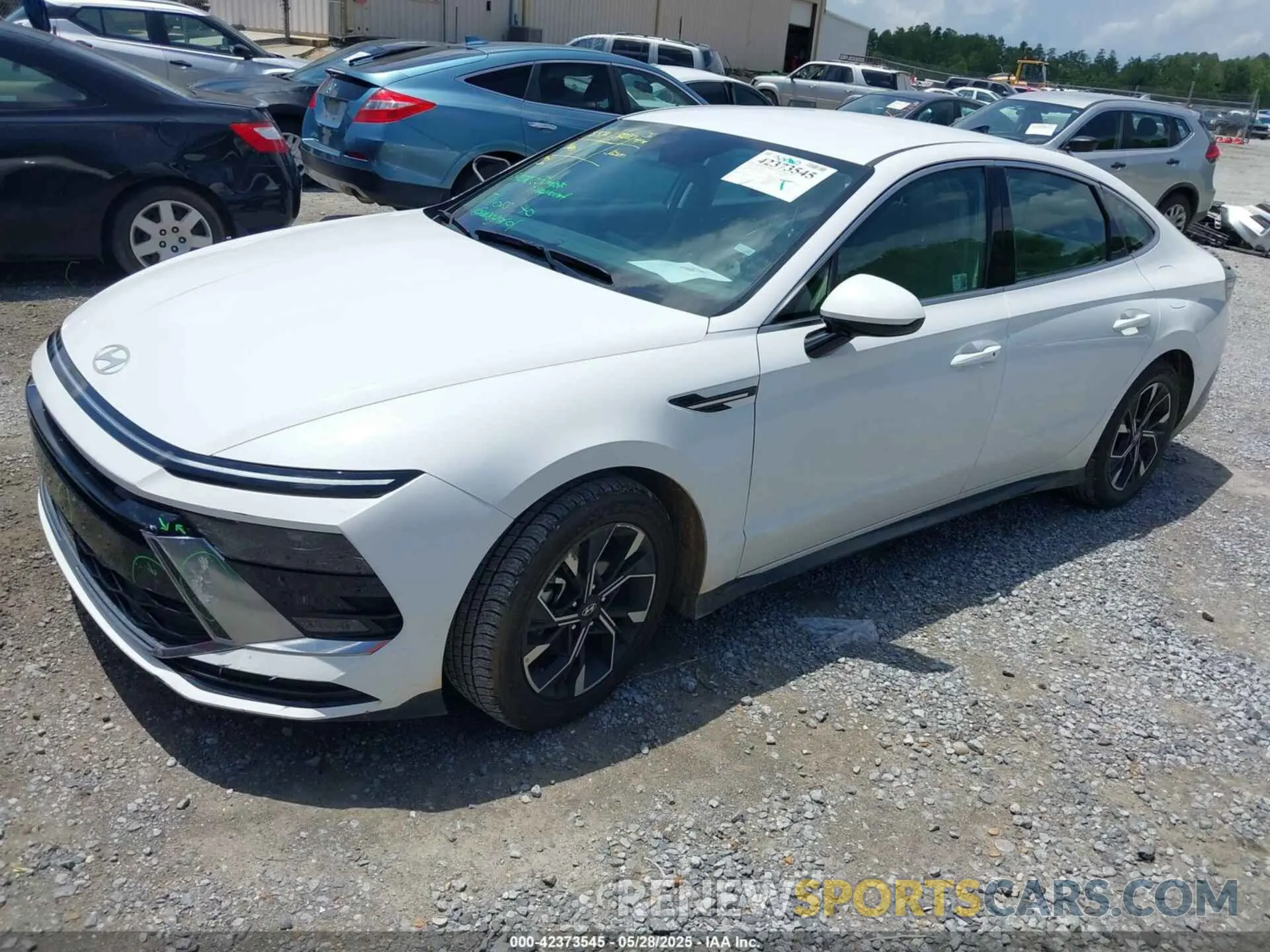 2 fotografías del automóvil dañado KMHL64JA9RA383675 HYUNDAI SONATA 2024