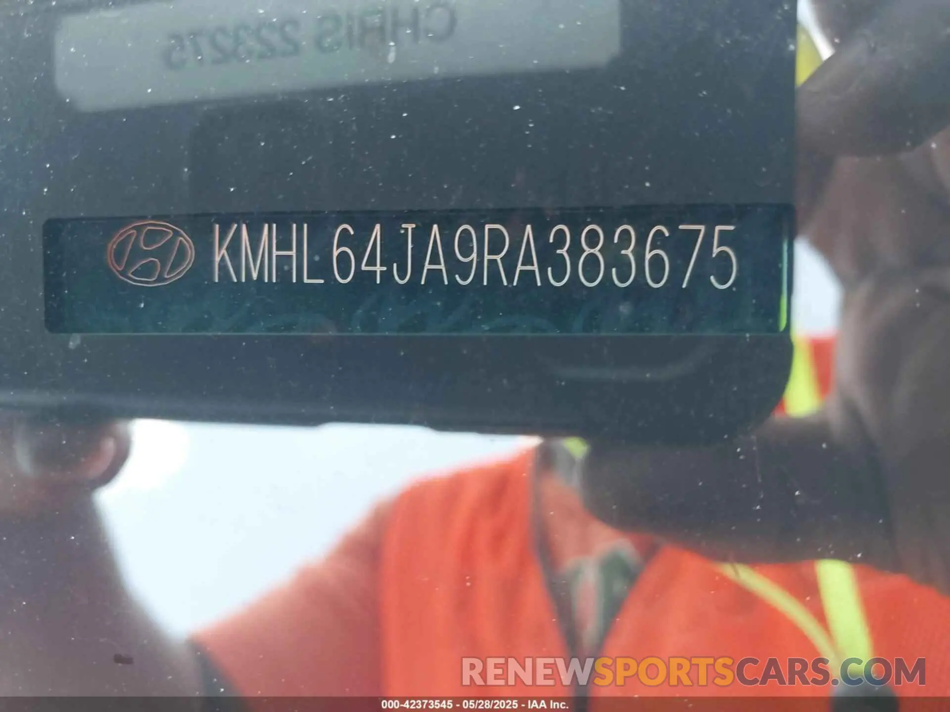 9 fotografías del automóvil dañado KMHL64JA9RA383675 HYUNDAI SONATA 2024