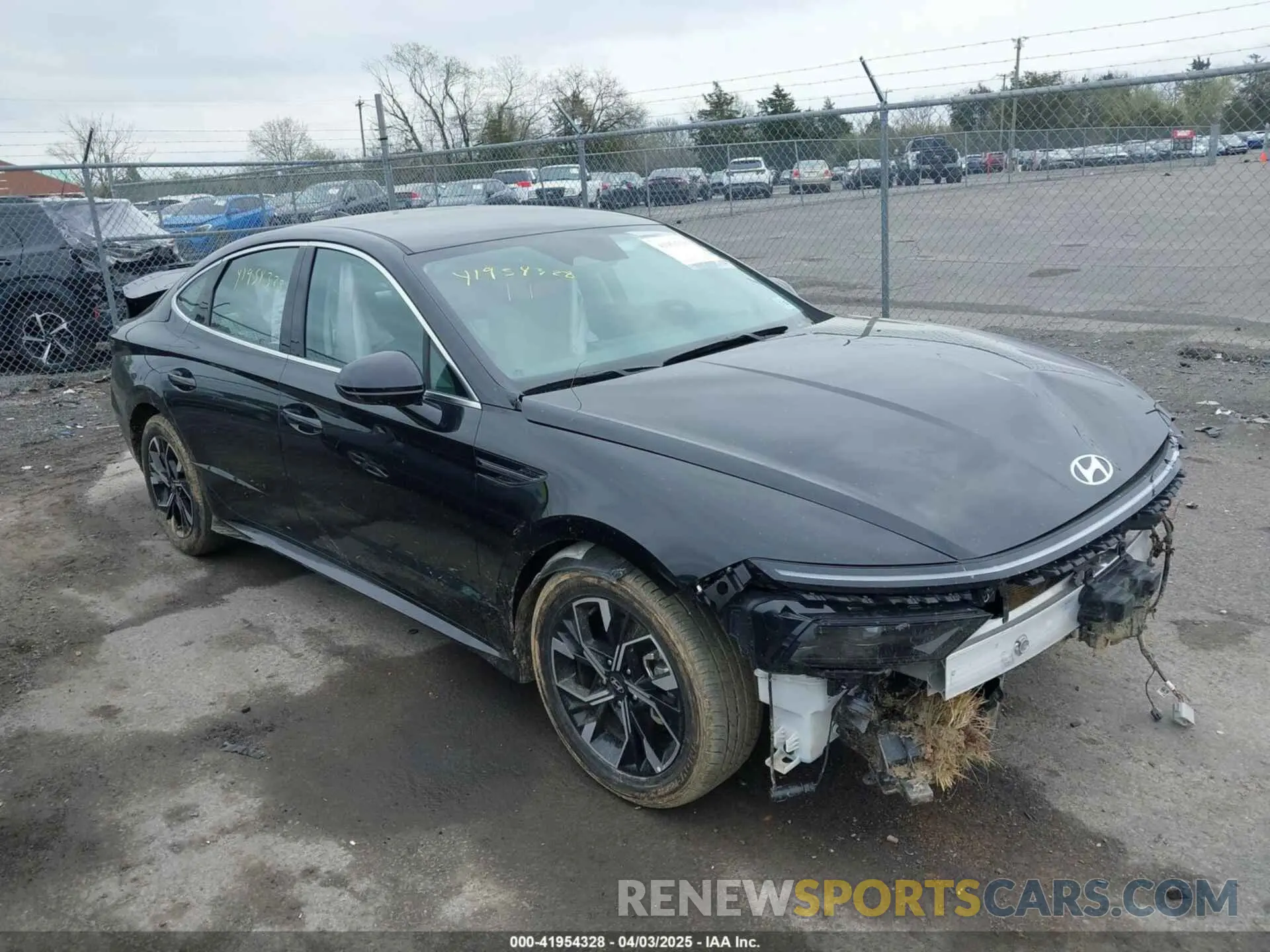 1 fotografías del automóvil dañado KMHL64JA9RA392795 HYUNDAI SONATA 2024